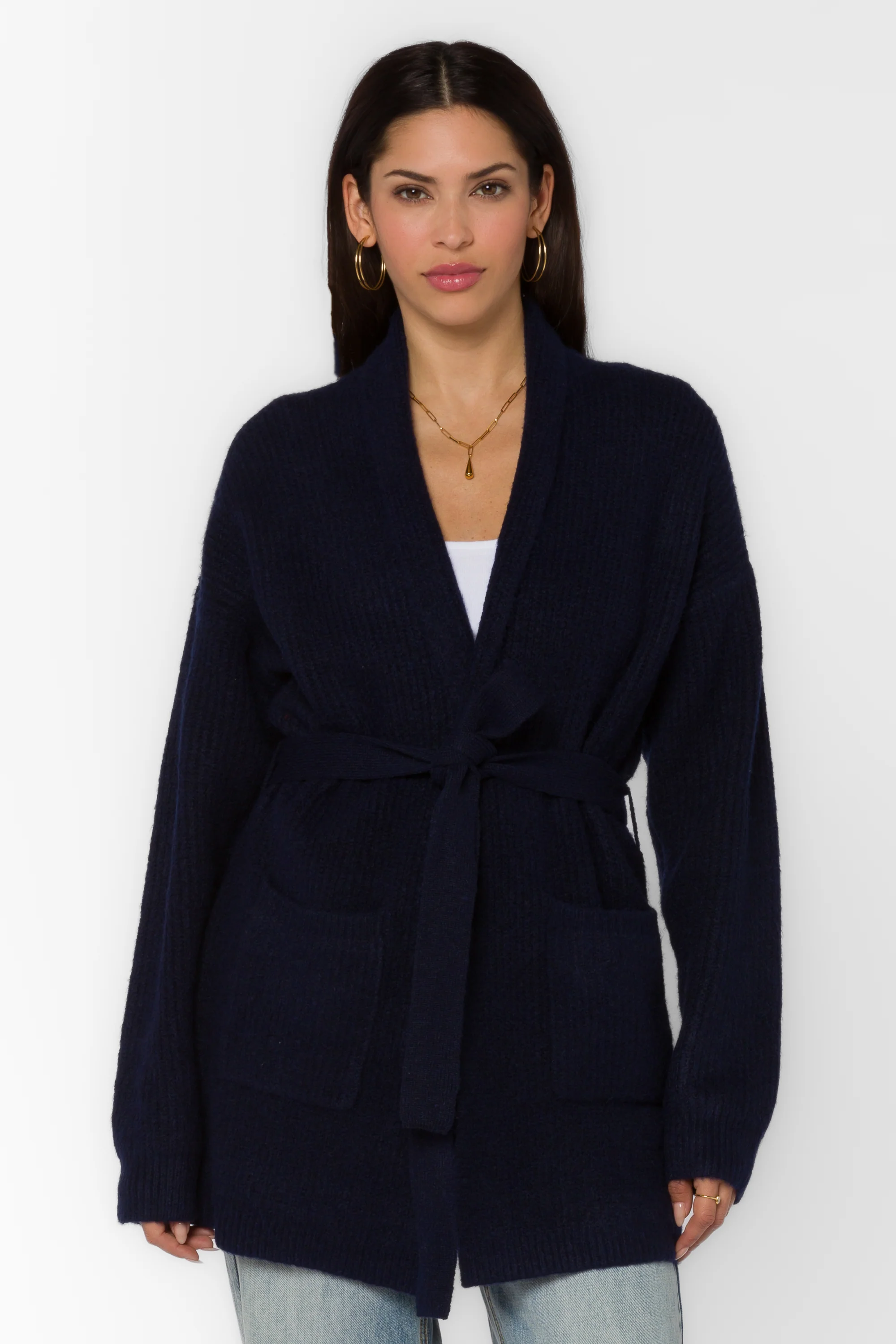 Landon Navy Sweater