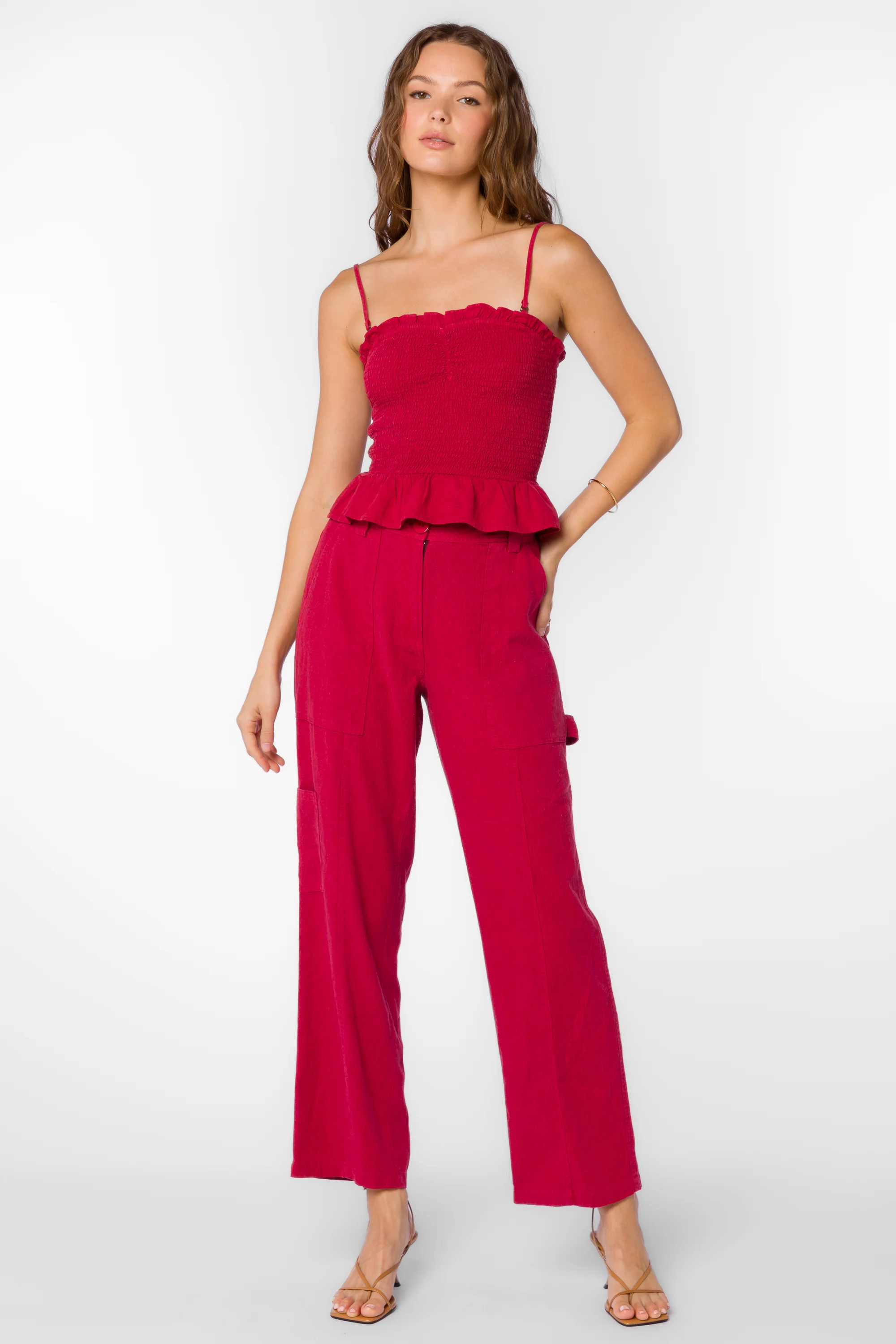 Chantal Red Tank