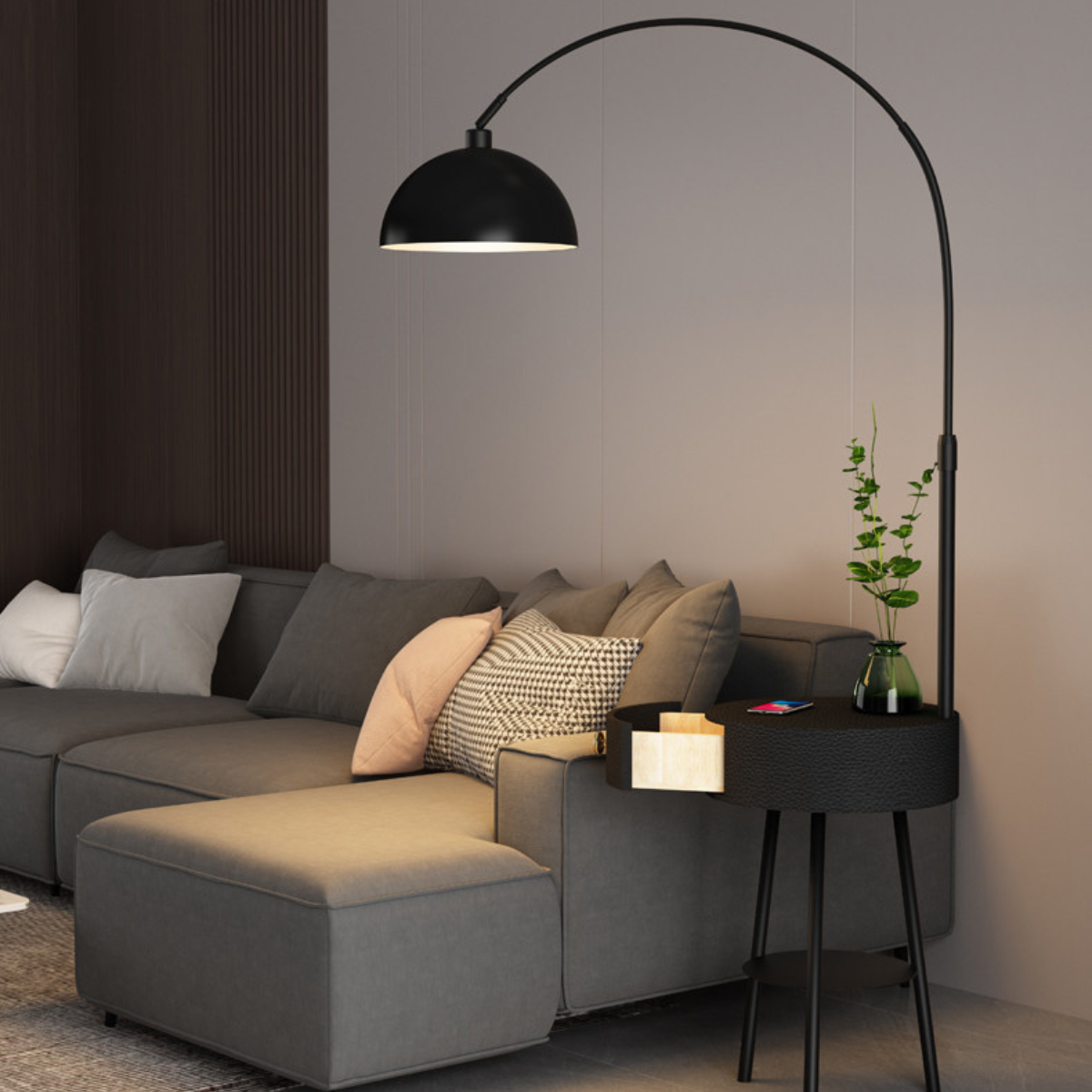 Illuminate Your Space with a Stylish Black Floor Lamp