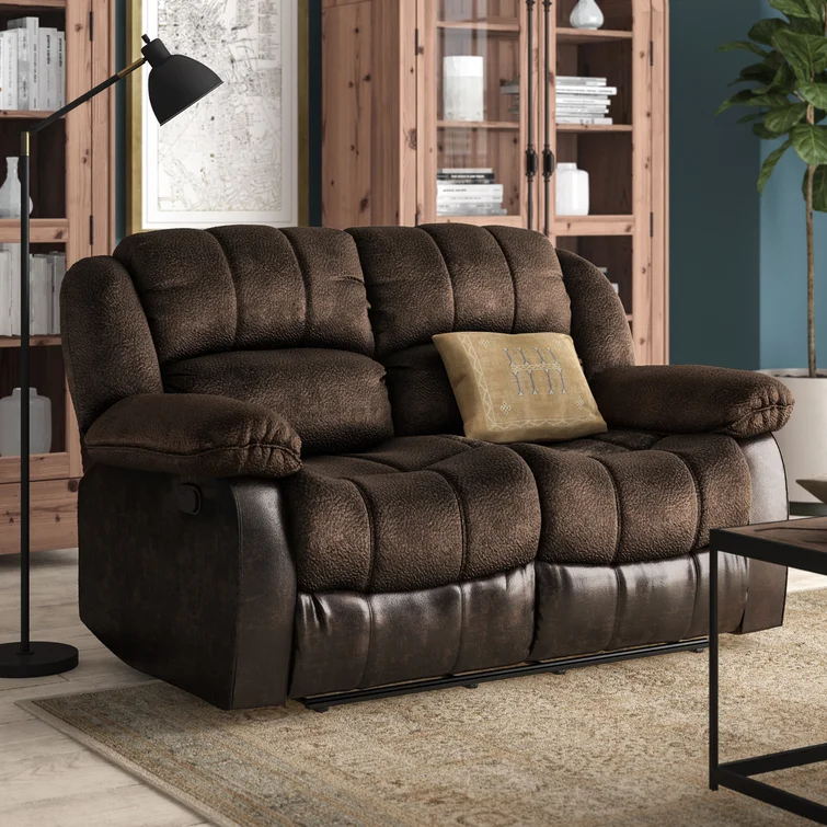 Montevallo 62'' Pillow Top Arm Reclining Loveseat