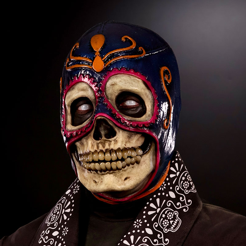 Calavera Silicone Half Mask