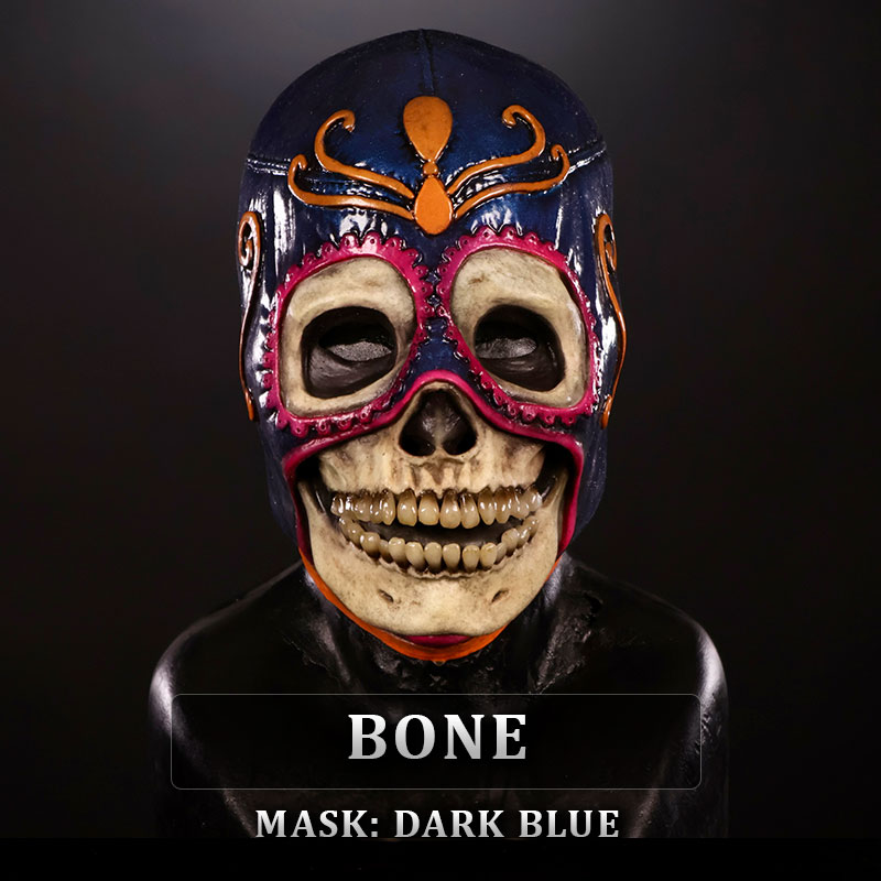 Calavera Silicone Half Mask