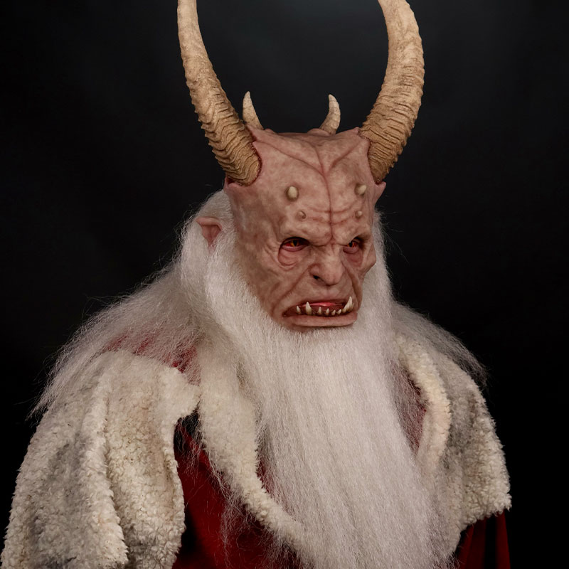 Krampus Silicone Half Mask