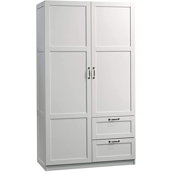 Sauder Large Storage Cabinet, Cinnamon Cherry Finish Cinnamon Cherry Cabinet