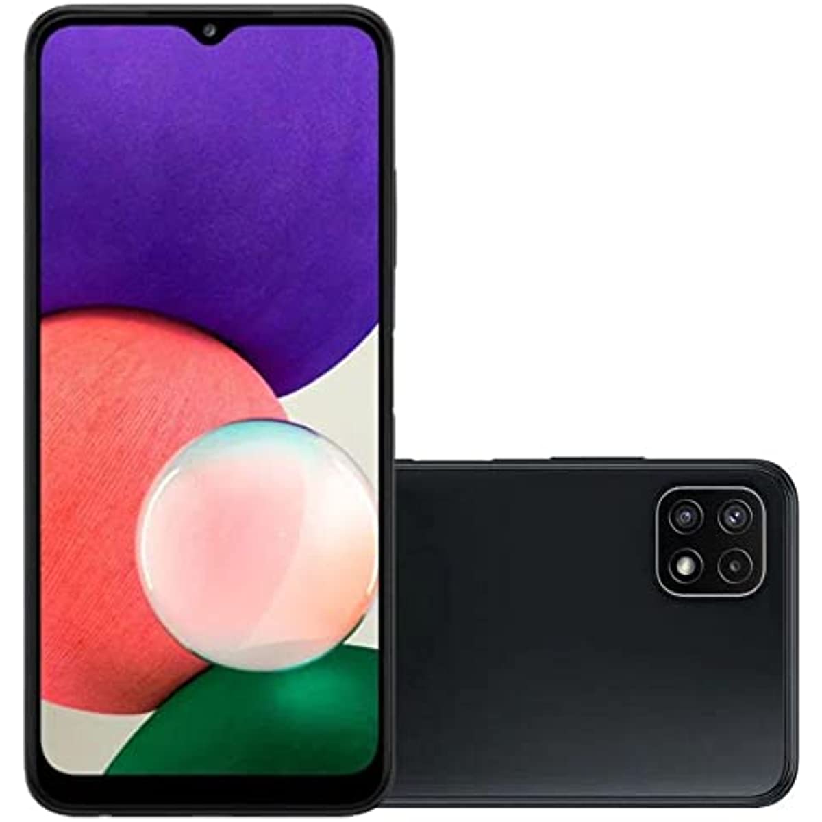 Smartphone Samsung Galaxy A22 128 GB - Cinza, 5G, Cﾃ｢mera Quadrupla 48MP + Selfie 8MP, RAM 4GB, Tela 6.6