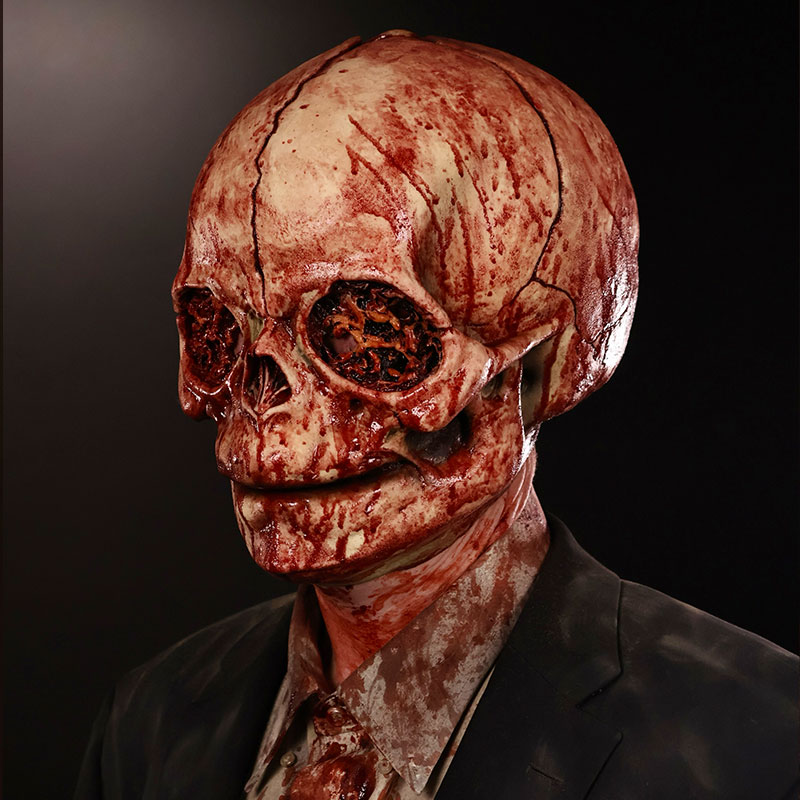 Cracked Baby Silicone Half Mask