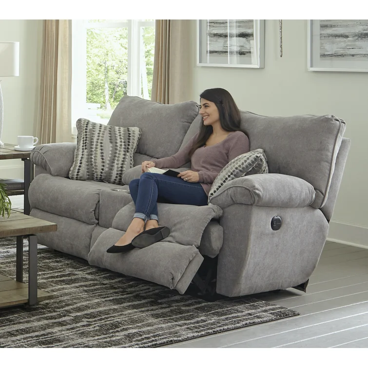 Sadler 78'' Pillow Top Arm Reclining Loveseat