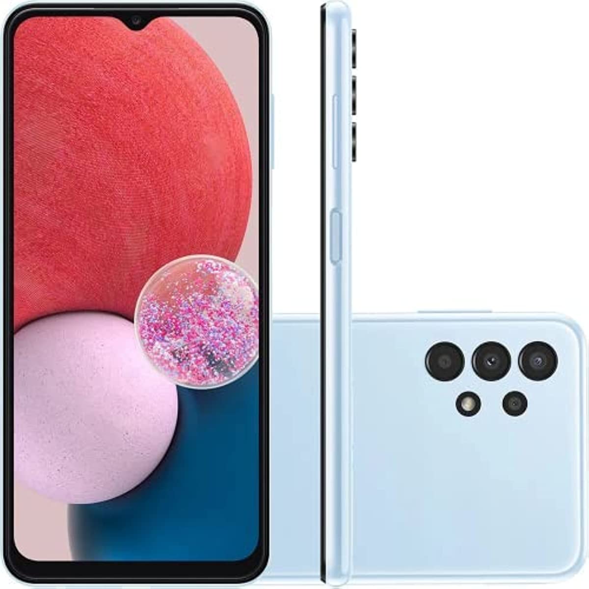 Smartphone Samsung Galaxy A13 64GB 4G Wi-Fi Tela 6.6 Dual Chip 4GB ram Cﾃ｢mera Quﾃ｡drupla + Selfie 8MP - Azul