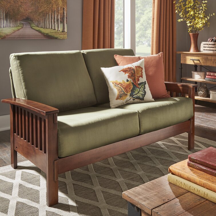 Conte 60'' Square Arm Loveseat