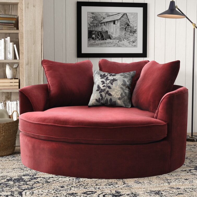 2023 HOT SALE 61'' Wide Barrel Chair