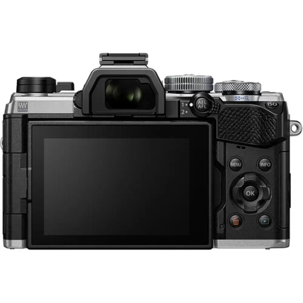 Olympus OM-5 Mirrorless Camera with 12-45mm f/4 PRO Lens | Silver
