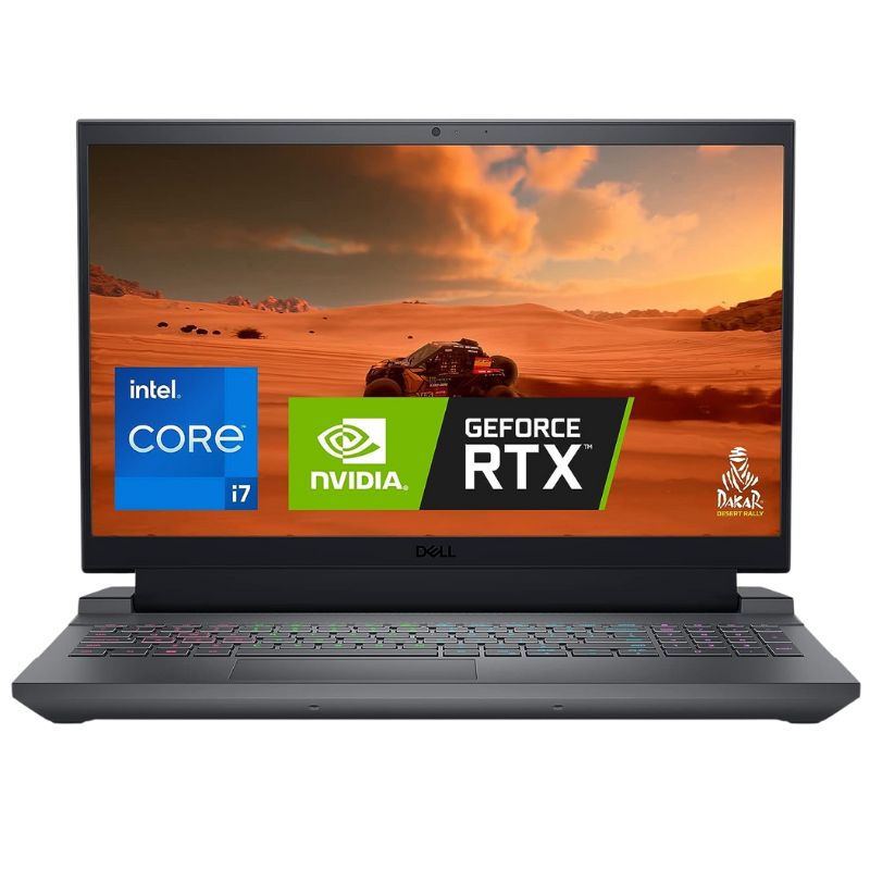 Last chance | Dell G15 5530 Gaming Laptop - 15.6-inch FHD (1920x1080) Display, Intel Core i7-13650HX, 16GB DDR5 RAM, 1TB SSD, NVIDIA GeForce RTX 4060 8GB GDDR6, Windows 11 Home, Service - Dark Shadow Gray
