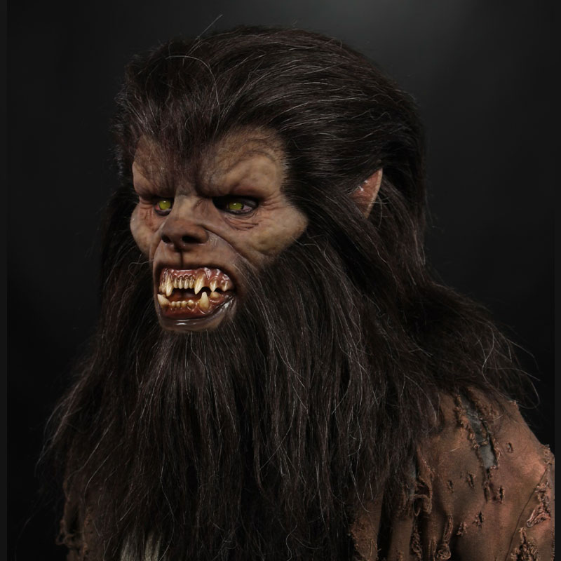 Wolfman Silicone Half Mask
