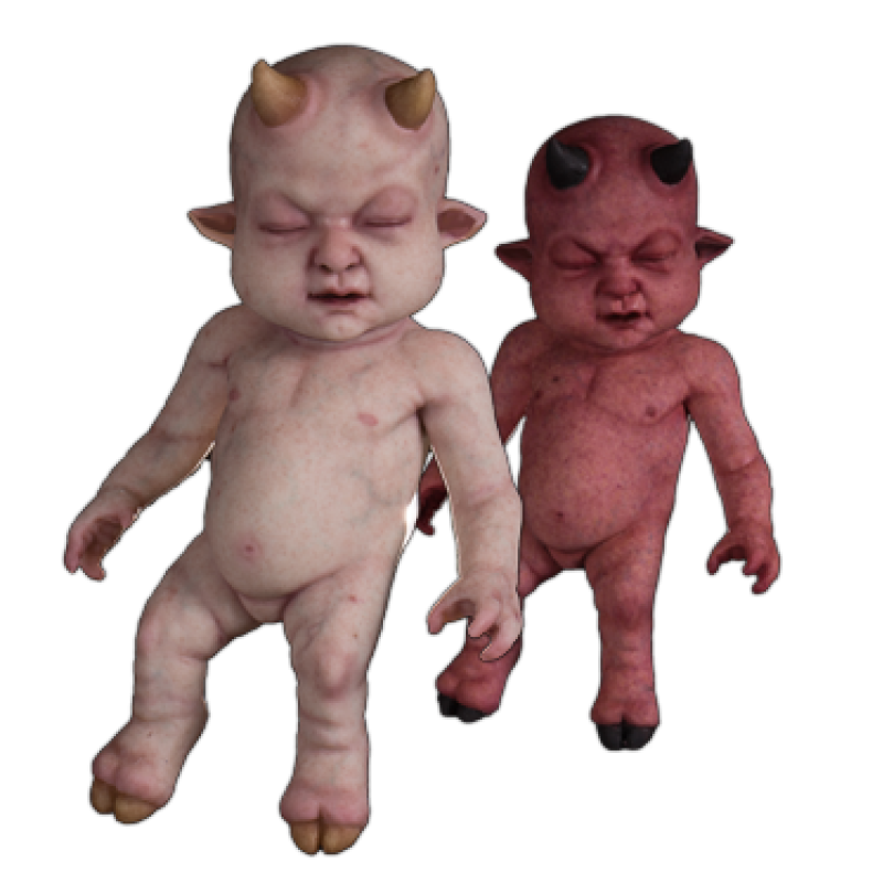 Demon Spawn Silicone Baby