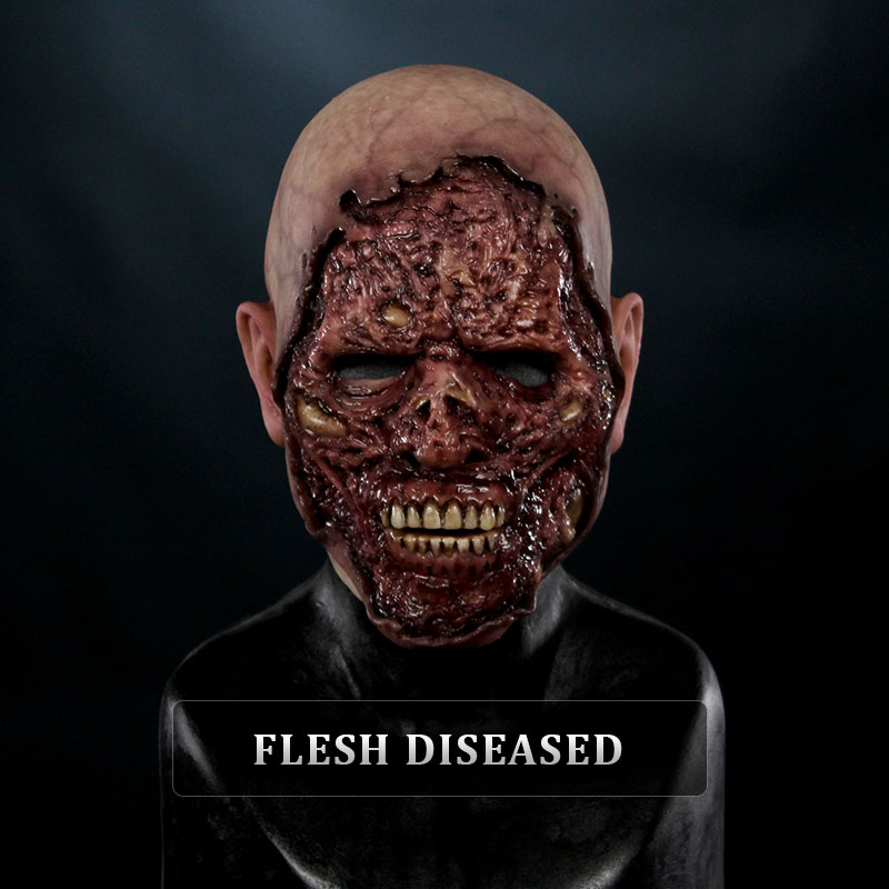 Road Rash Silicone Half Mask