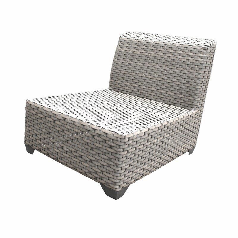Kenwick Wicker/Rattan 5 - Person Seating Group with Cushions