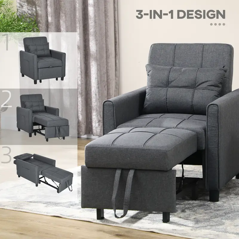 Last chance | Modern Single Sofa Bed Chair