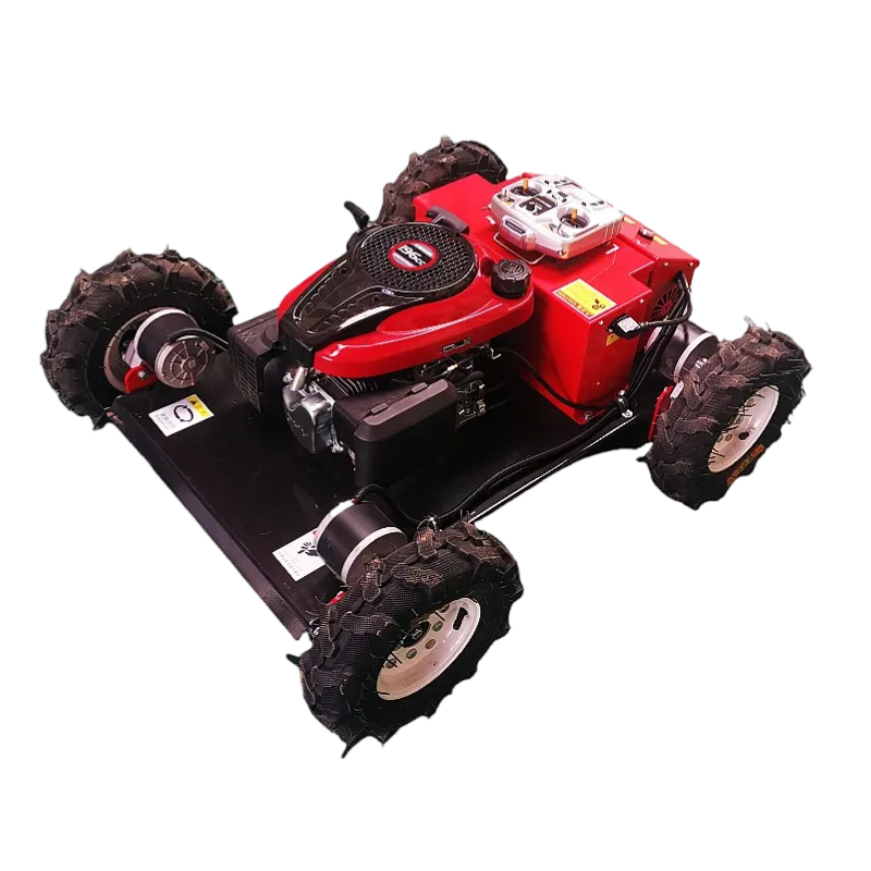Last chance | Garden mower Four-wheel drive remote control lawn mower