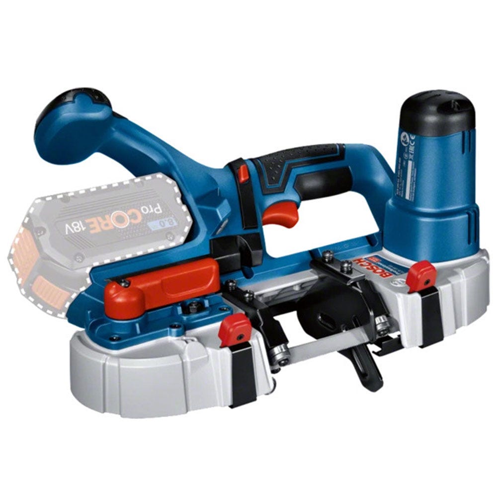 BOSCH 18V 63.5mm Bandsaw Skin GCB 18V-63 06012A0400