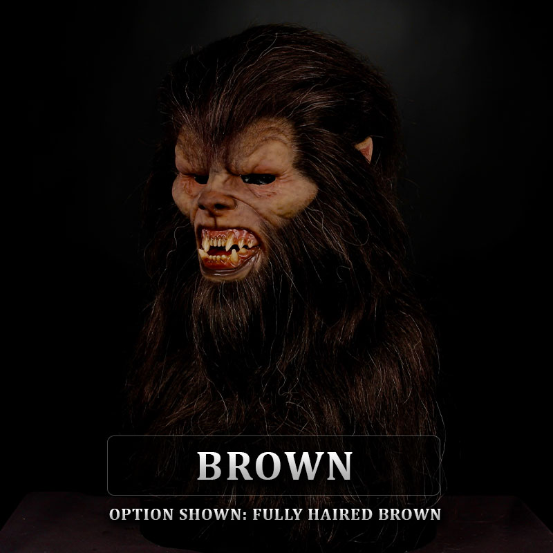 Wolfman Silicone Half Mask