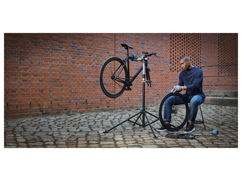 CRIVIT Fahrrad Montageständer, höhenverstellbar