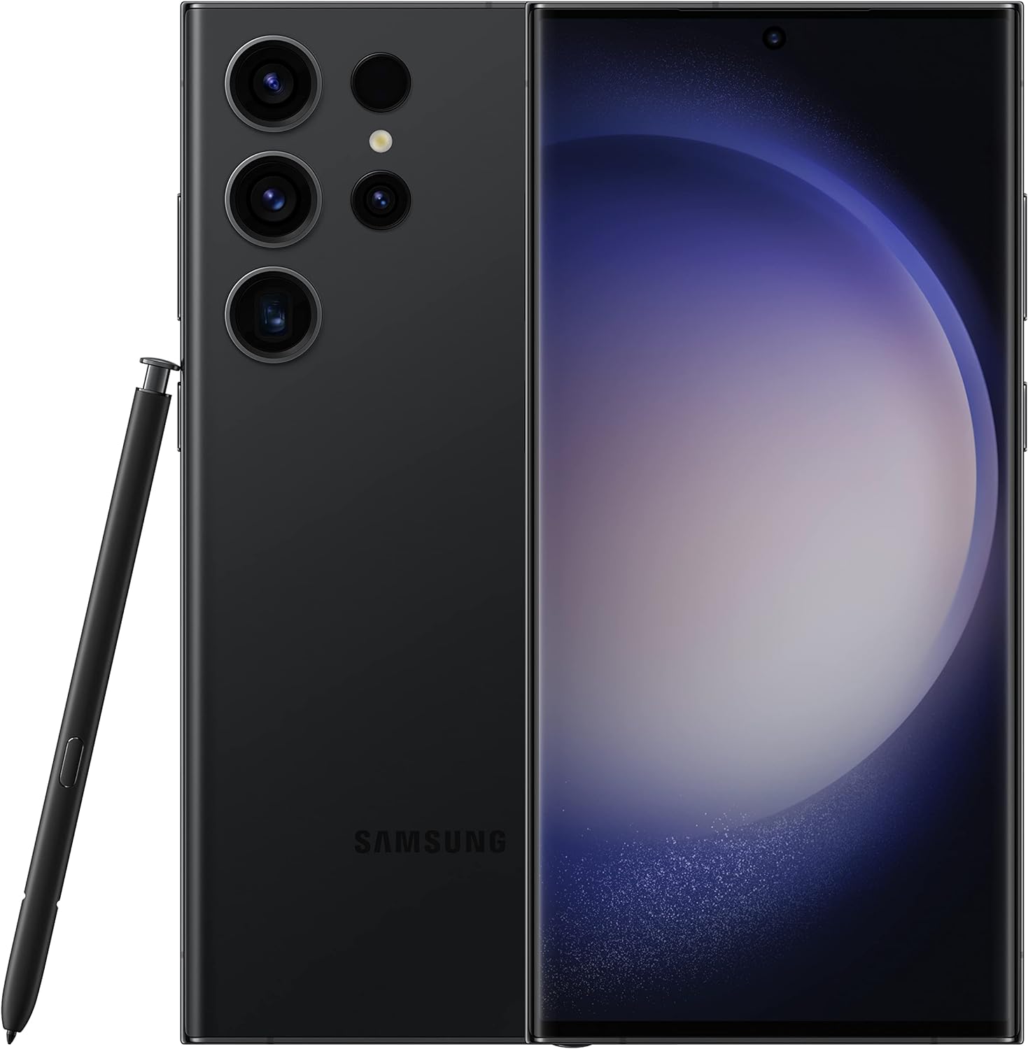 SAMSUNG Galaxy S23 Ultra Cell Phone, Unlocked Android Smartphone, 256GB, 200MP Camera, S Pen, Night Mode, Record 8K Video, Long Battery Life, Fastest Mobile Processor