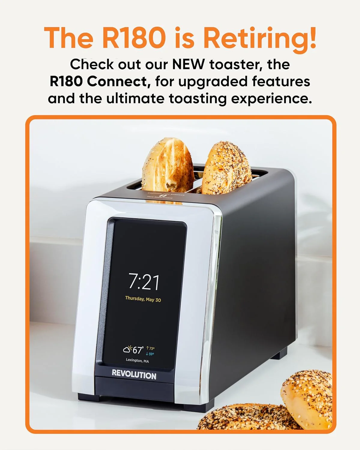 Last chance | High-Speed Touchscreen Toaster