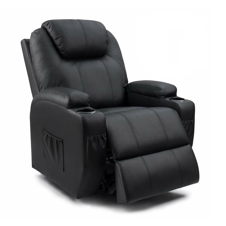 Last chance | Faux Leather Power Lift Recliner Chair with Massage and Heating Functions