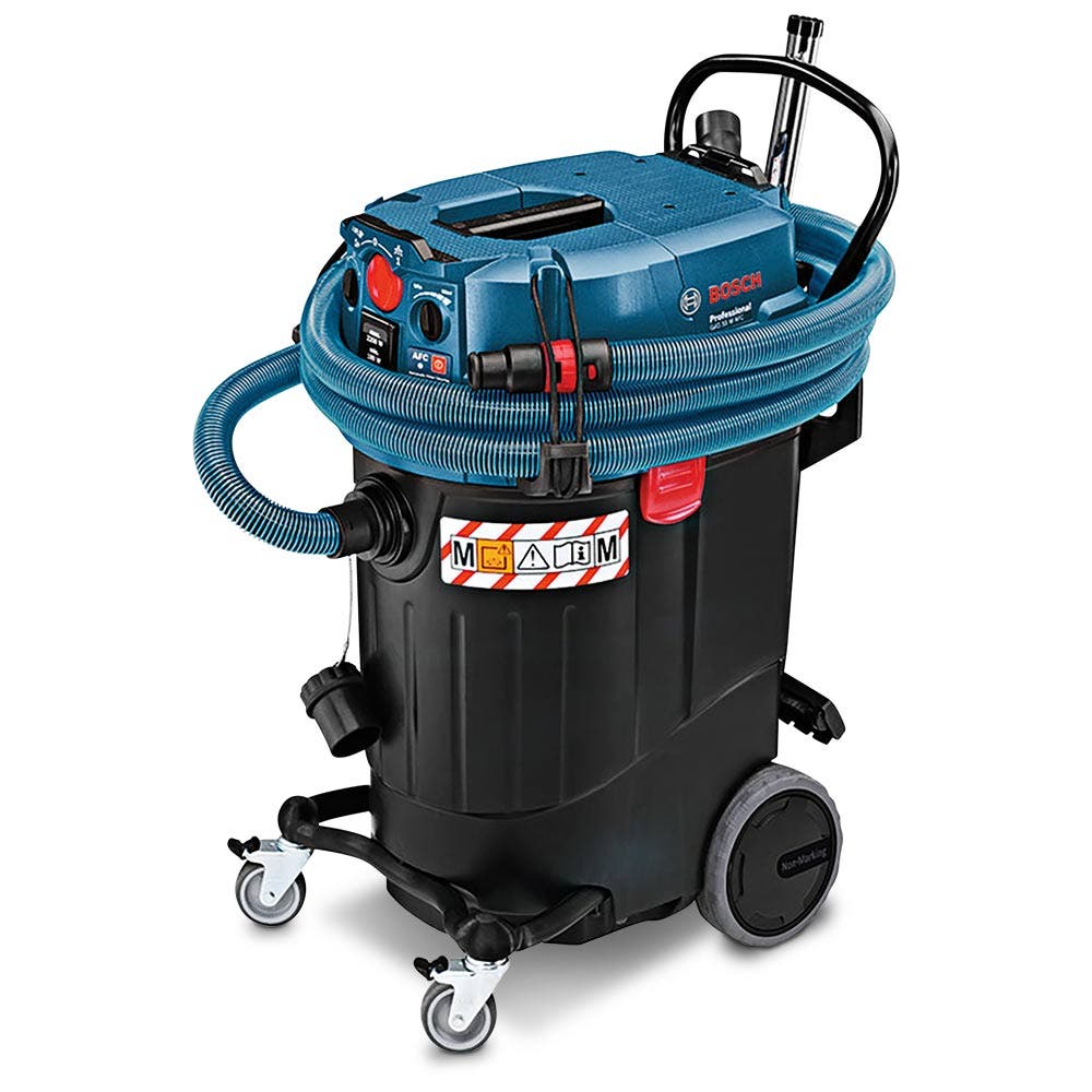 BOSCH 1380W 55L M-Class Wet/Dry Industrial Vacuum Extractor GAS 55 M AFC 06019C3340