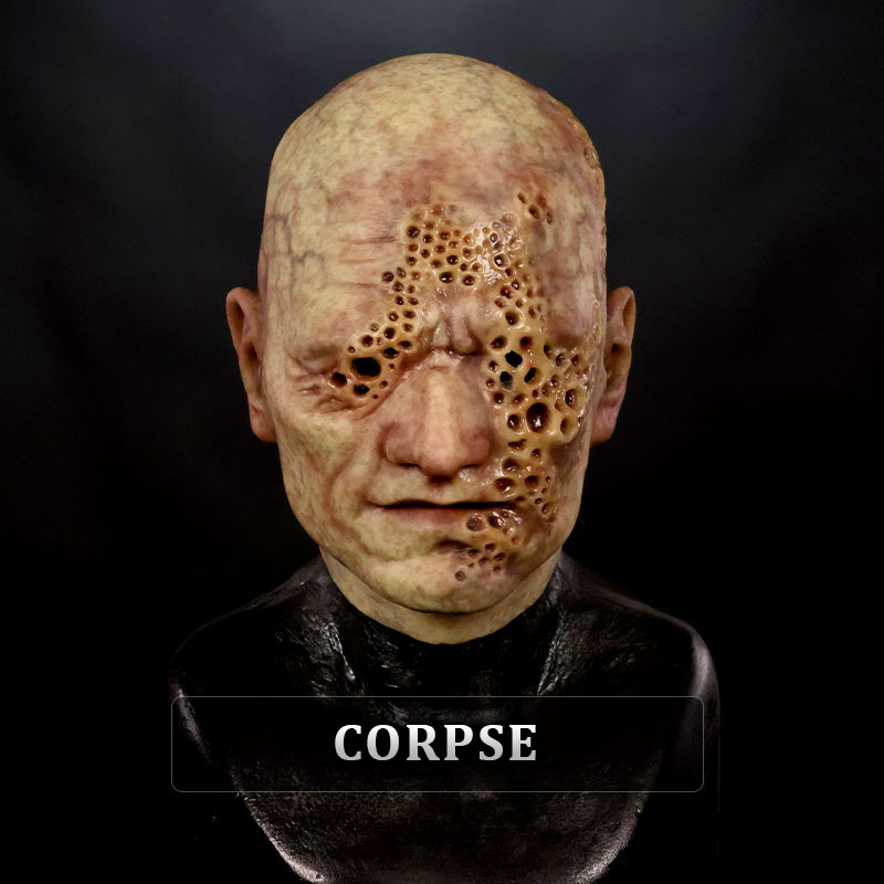 Crater Face Silicone Half Mask