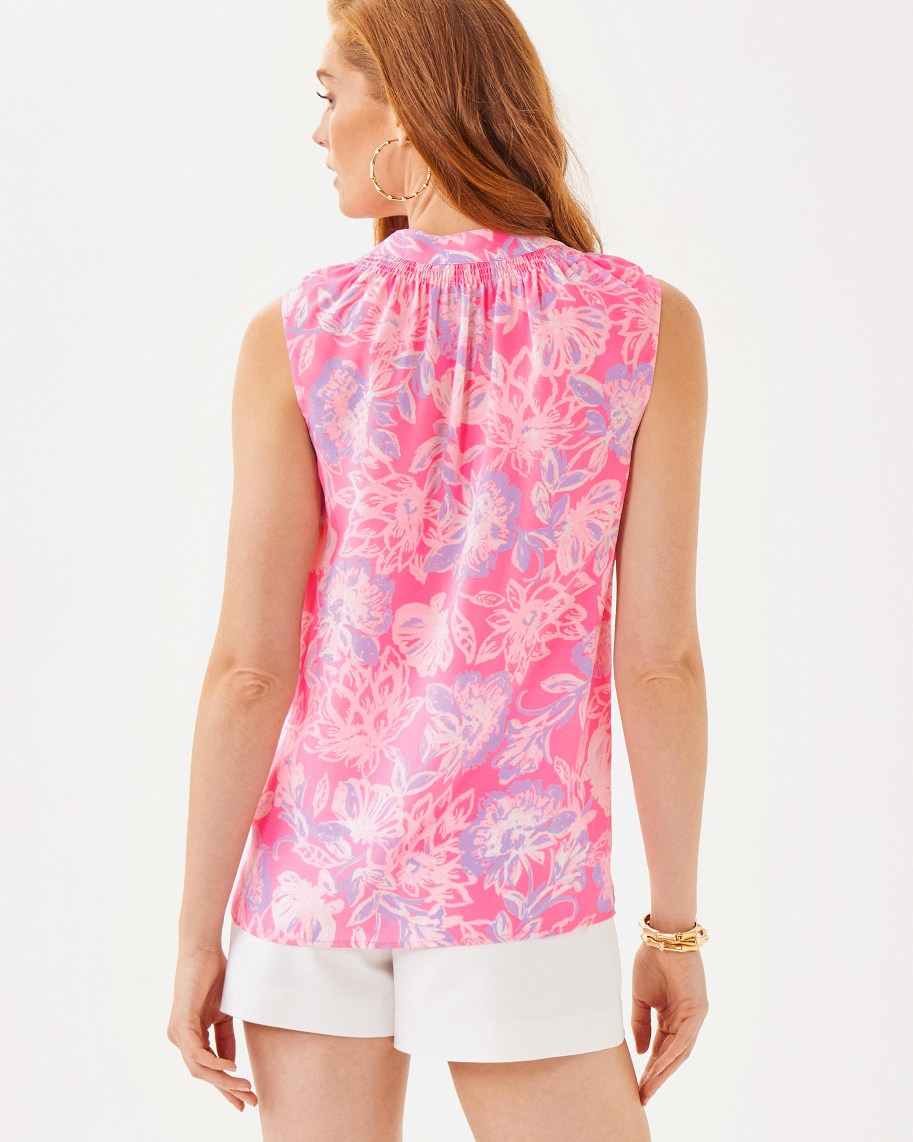 Sleeveless Elsa Silk Top