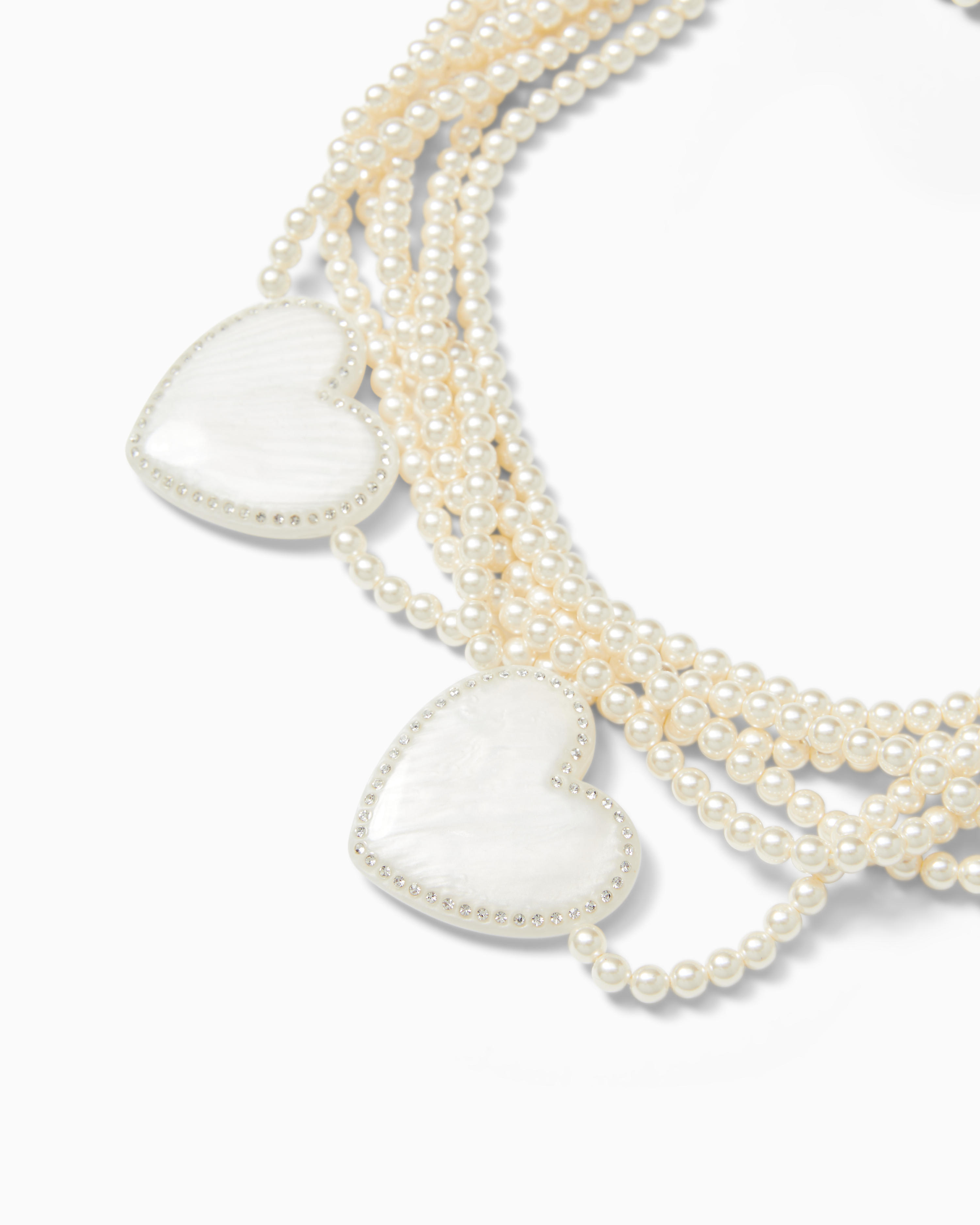 Lilly x Lele Heart Strand Necklace