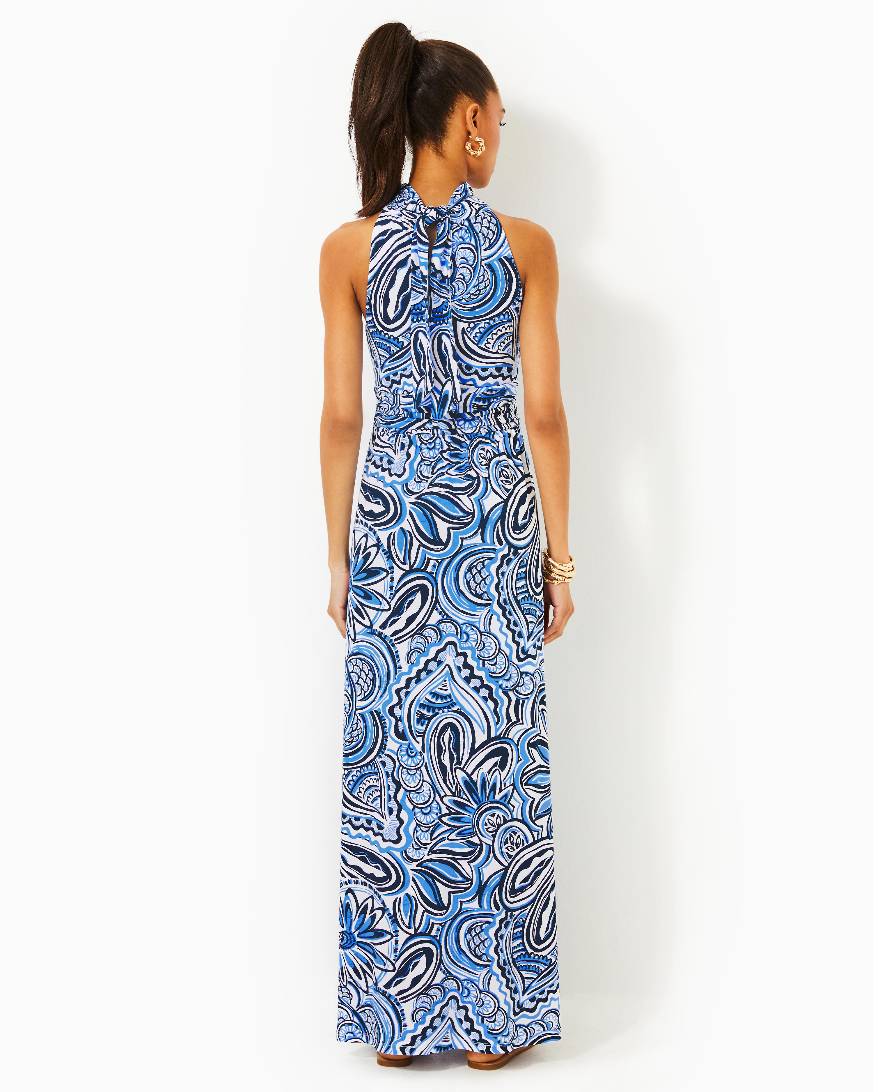 Wyota Halter Maxi Dress