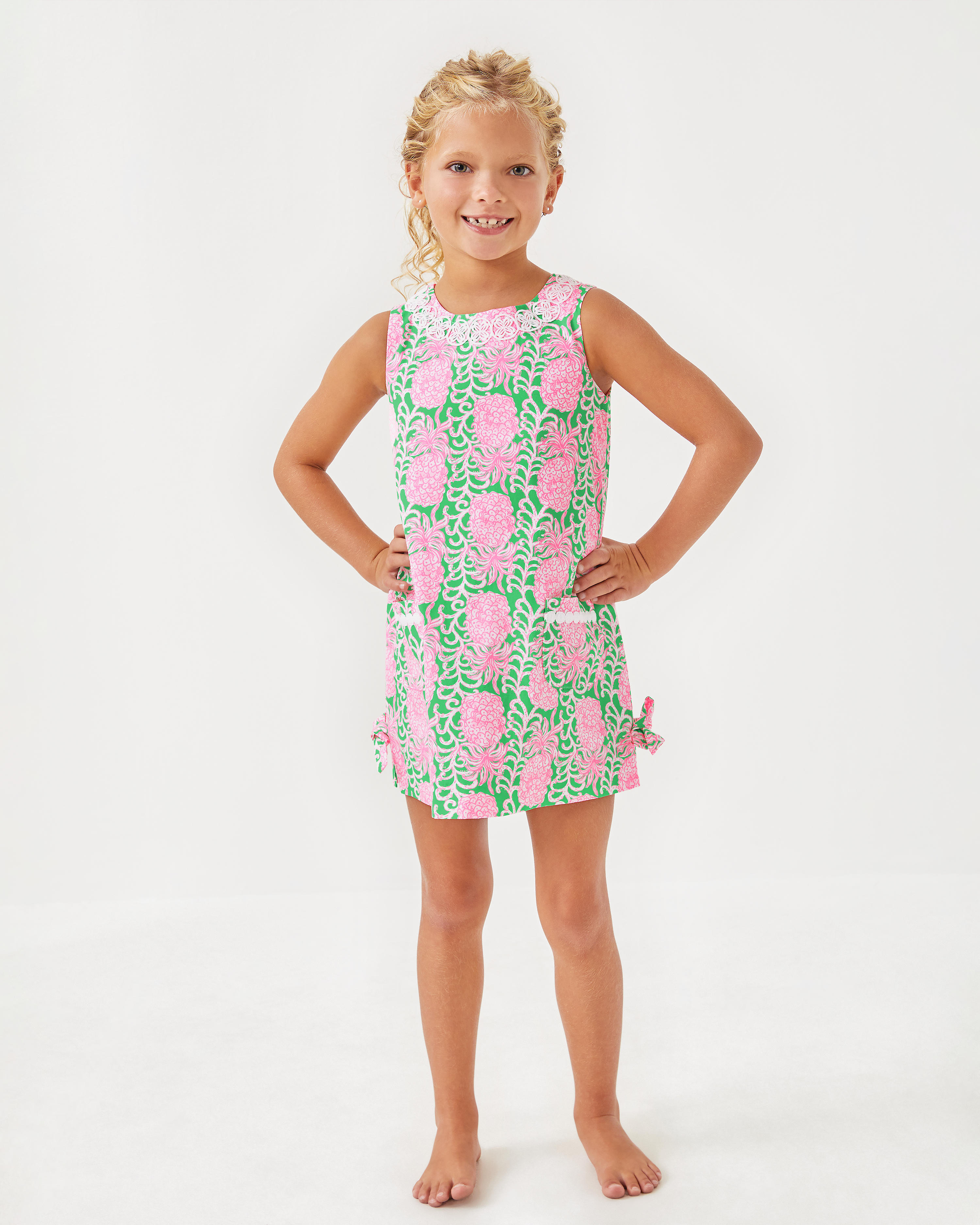 Girls Little Lilly Classic Shift Dress