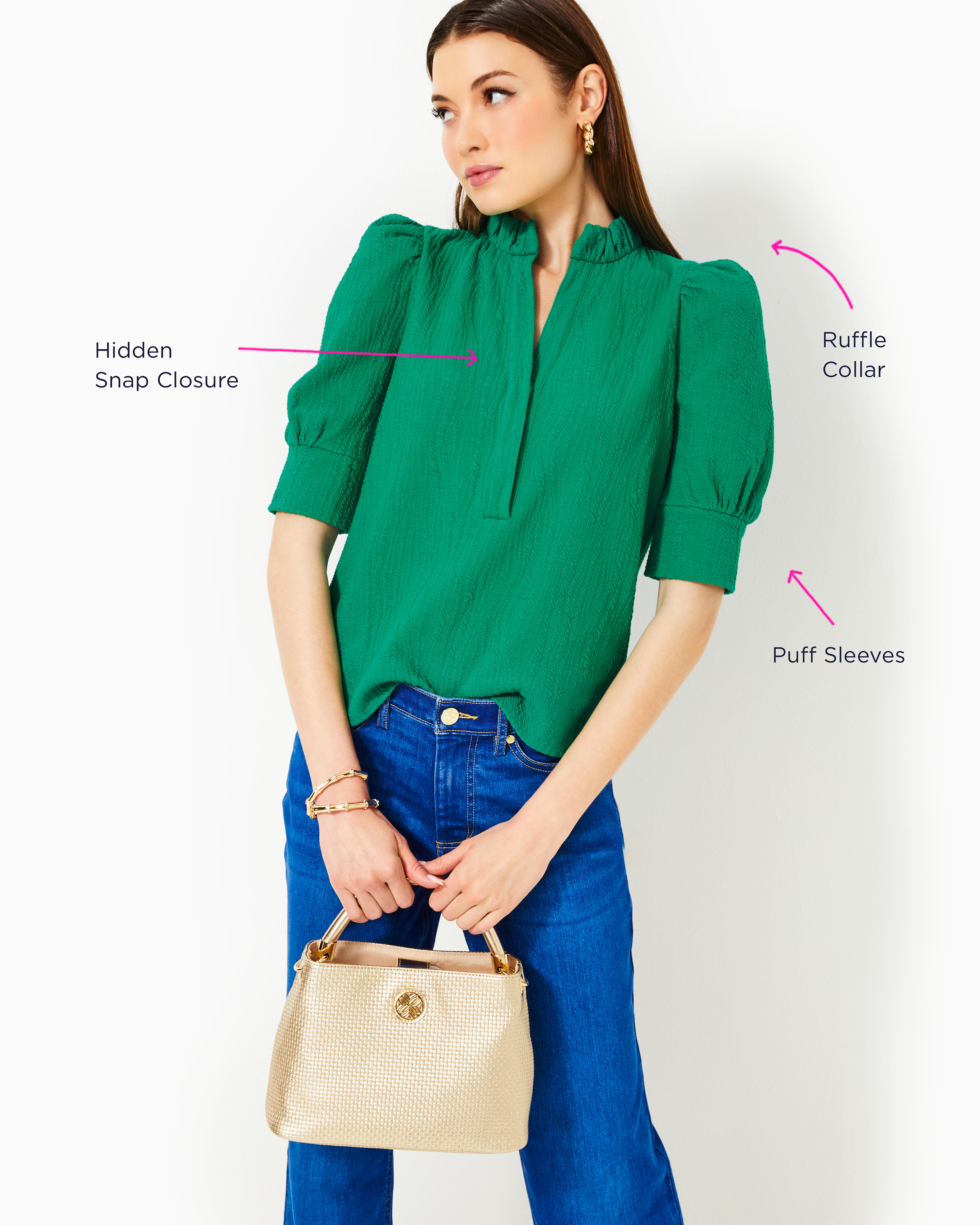 Elsey Ruffle Knit Top