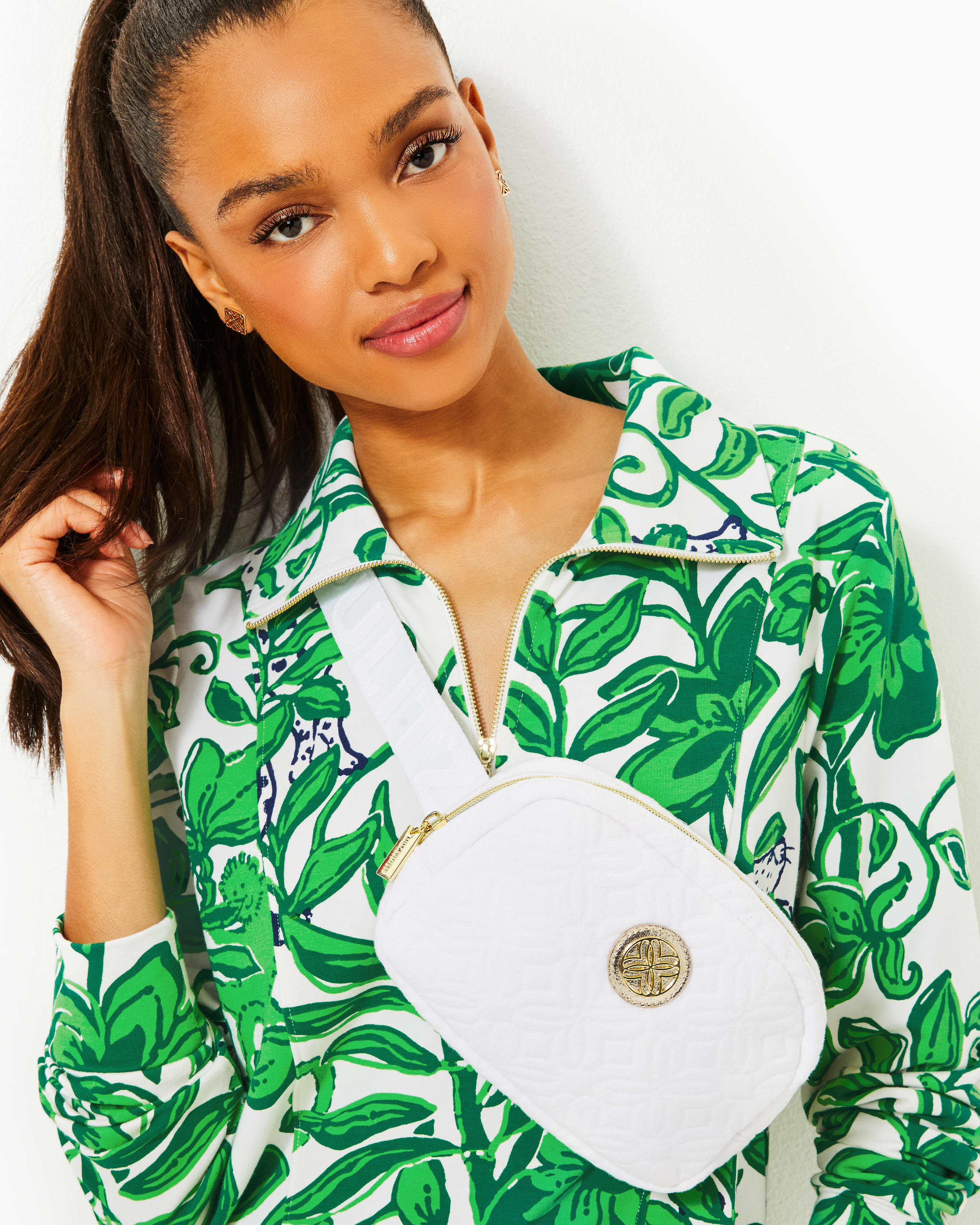 Jeanie Quilted Belt Bag