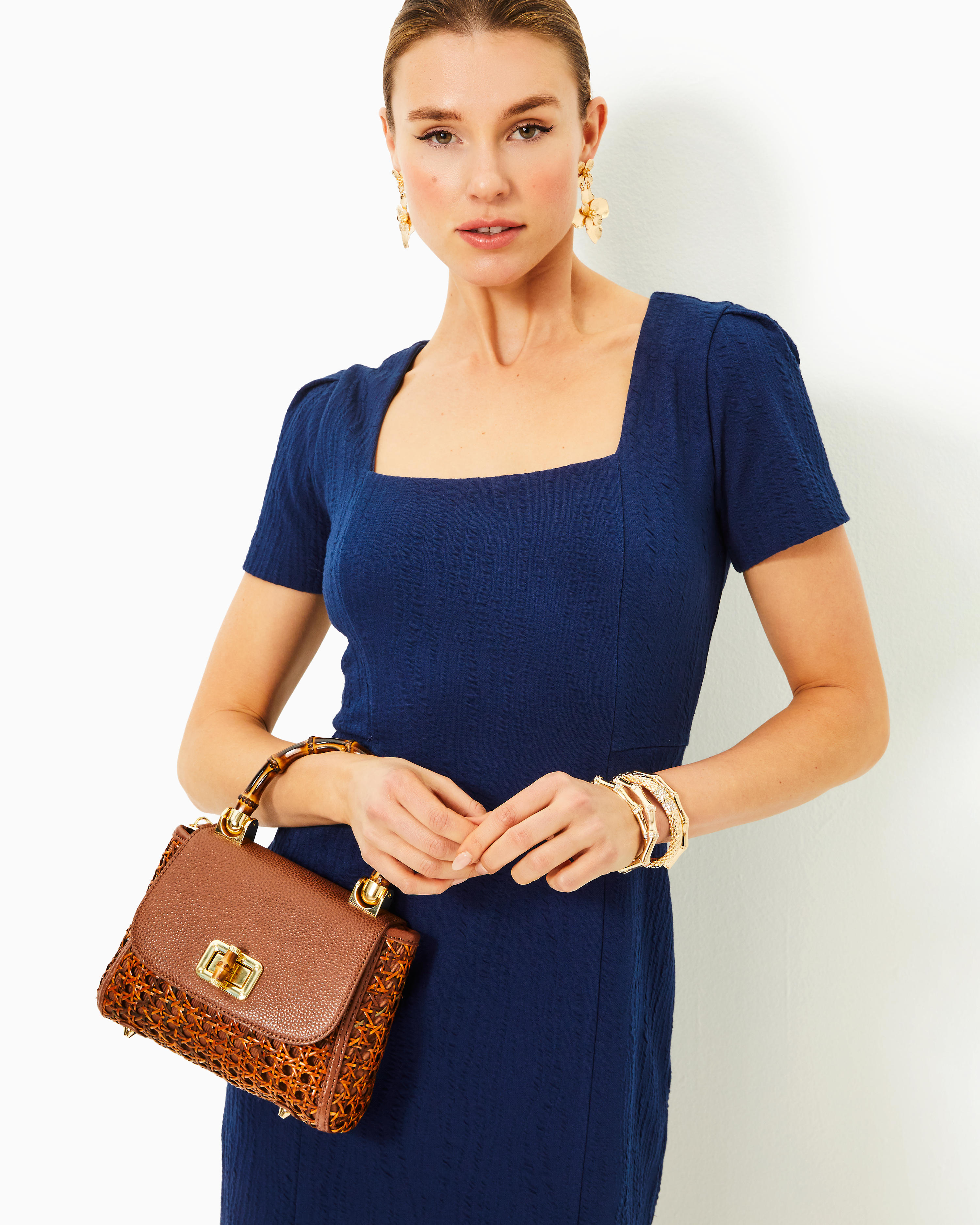 Brinley Stretch Shift Dress