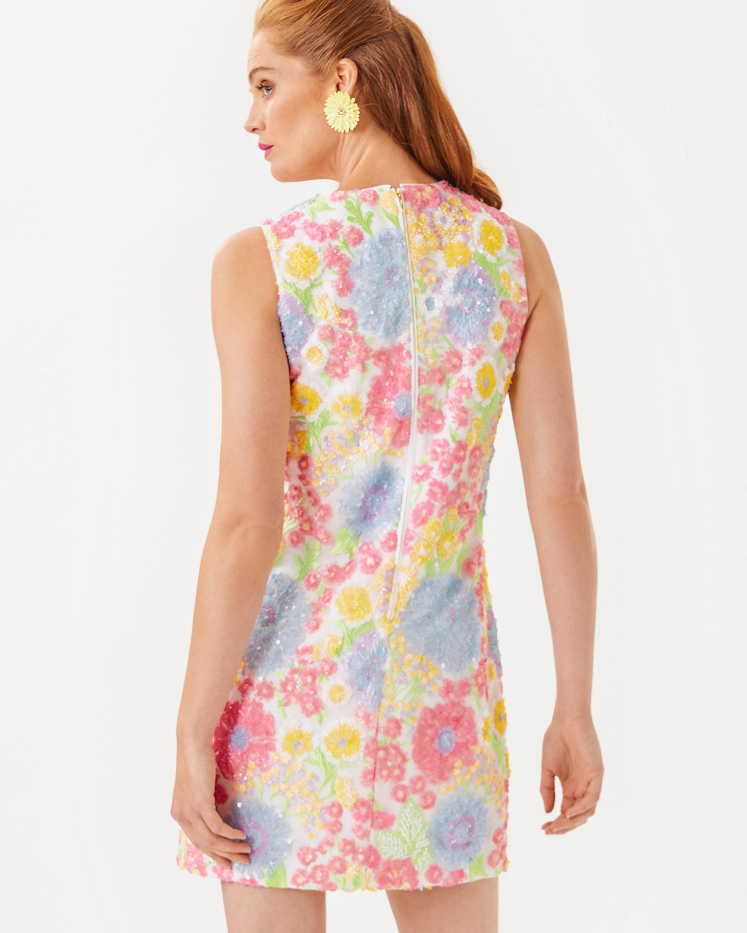 Airbella Sequin Shift Dress