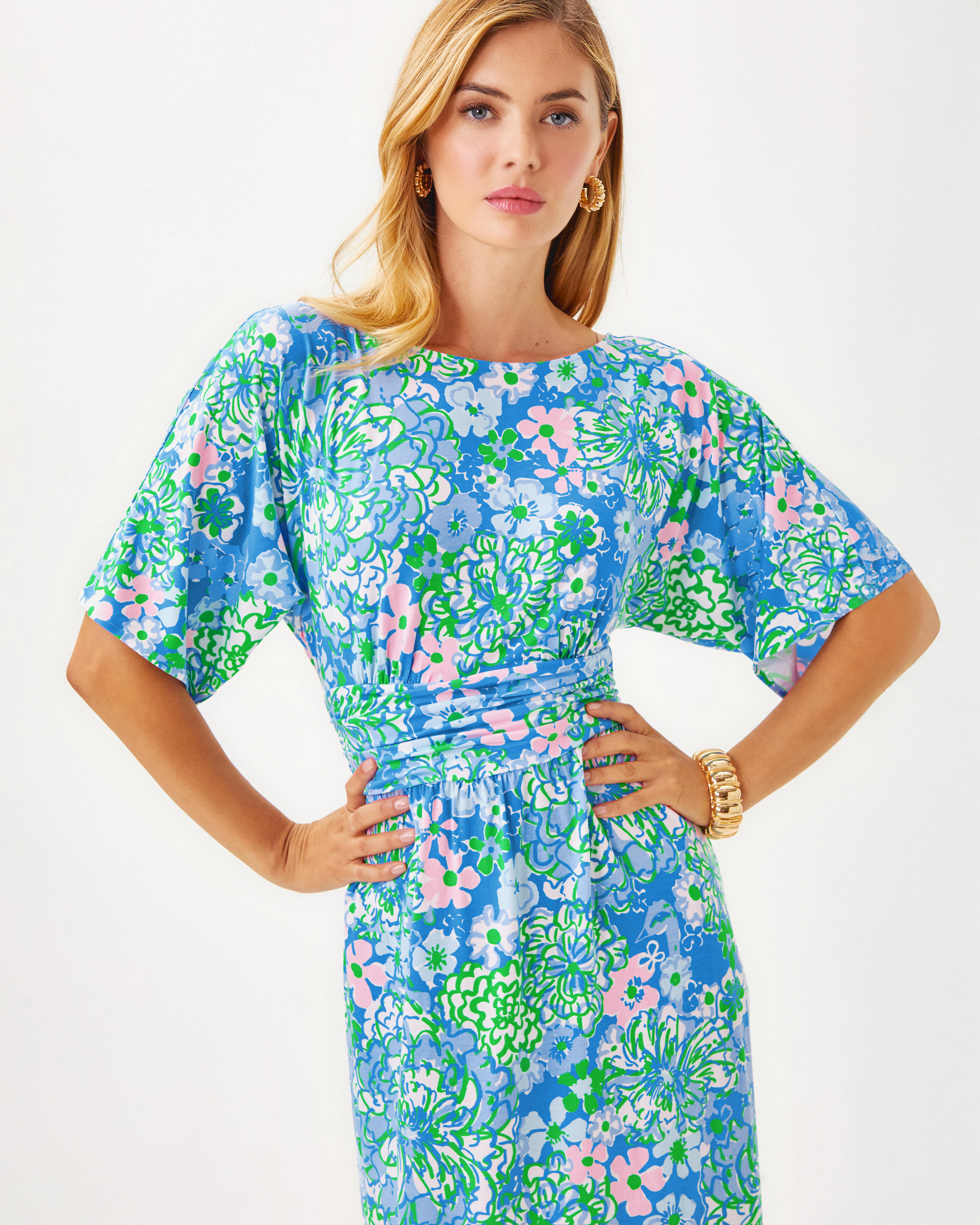 Parigi Boat Neck Maxi Dress