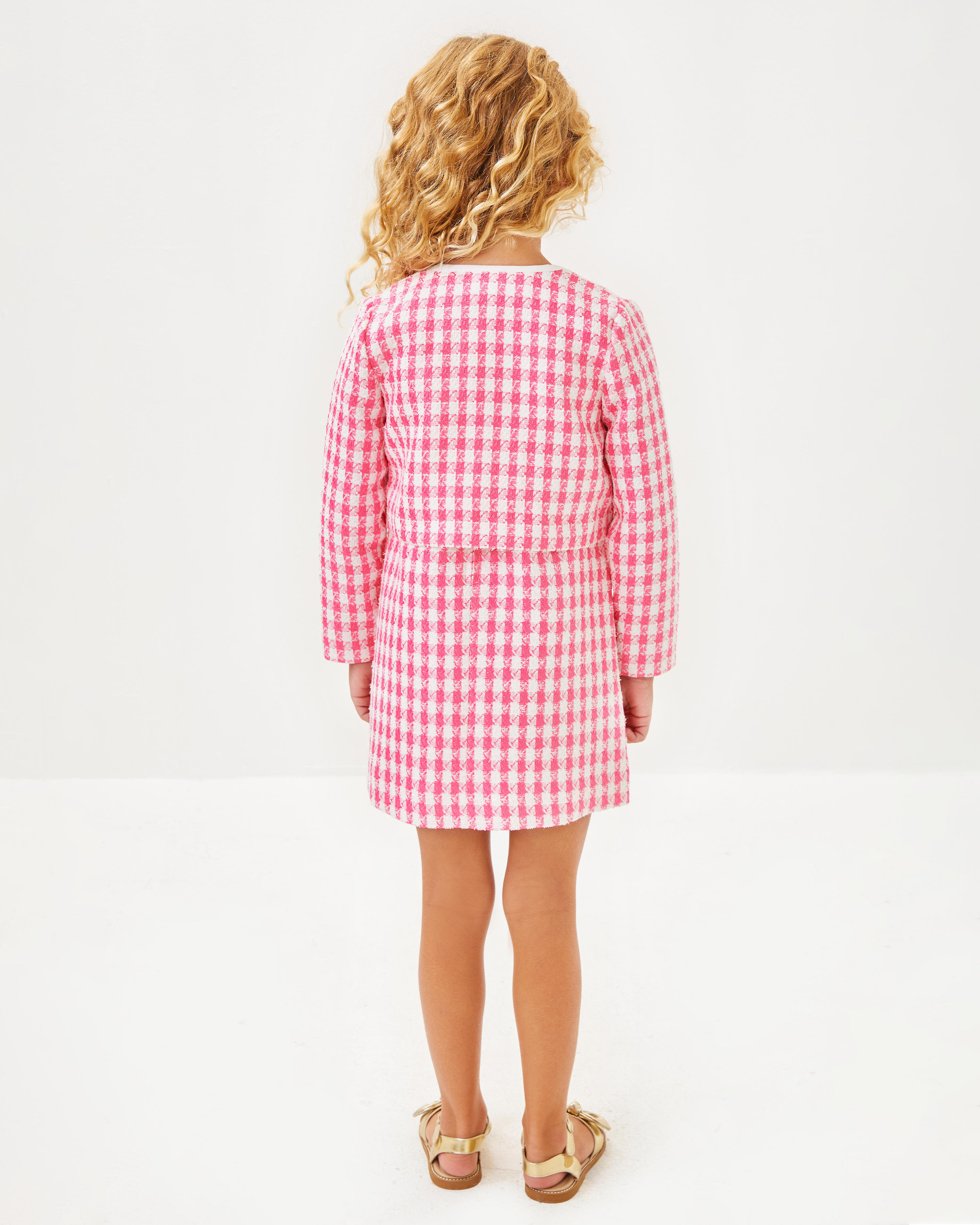 Girls Mini Rohana Boucle Jacket