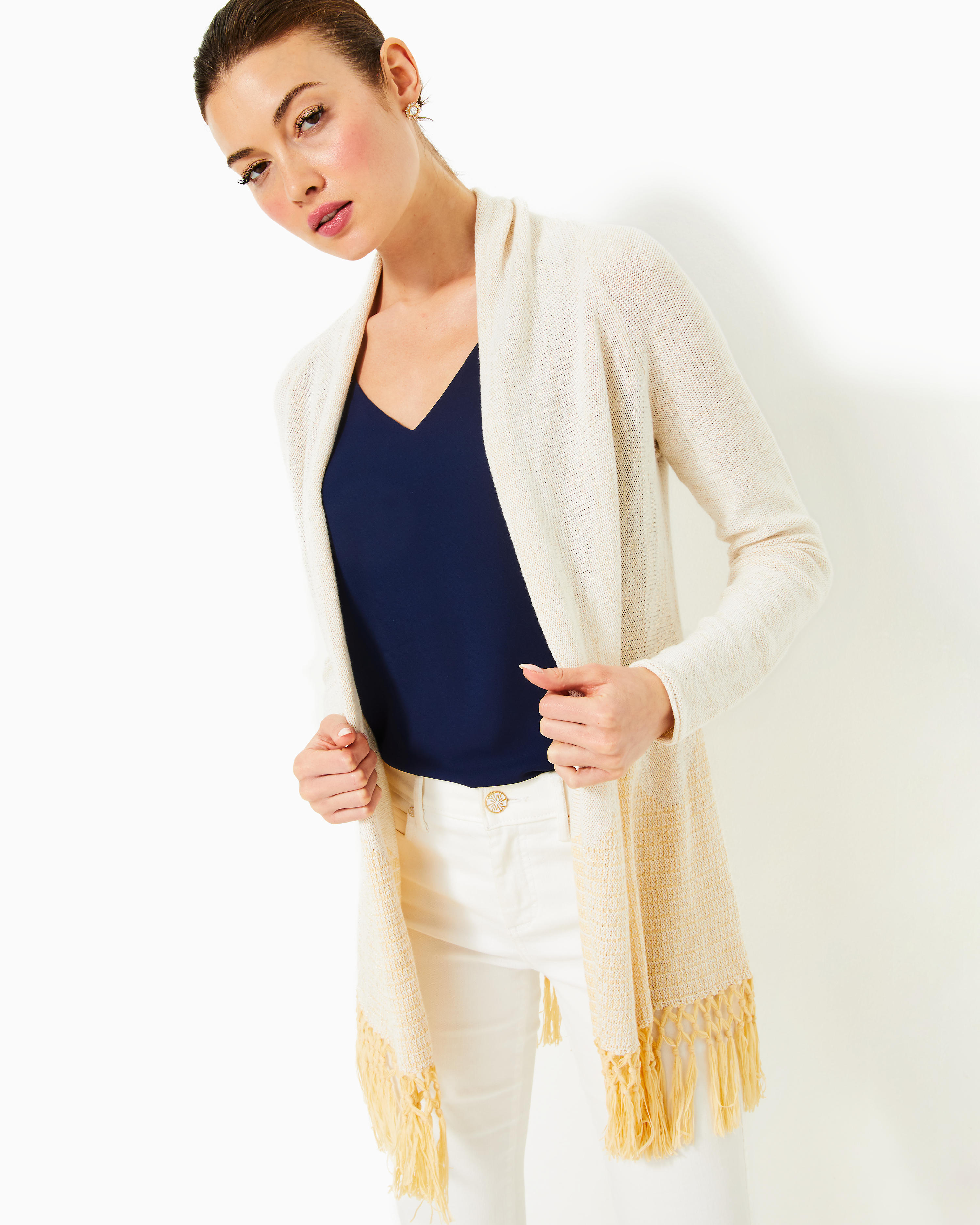 Tatum Long Fringe Hem Cardigan