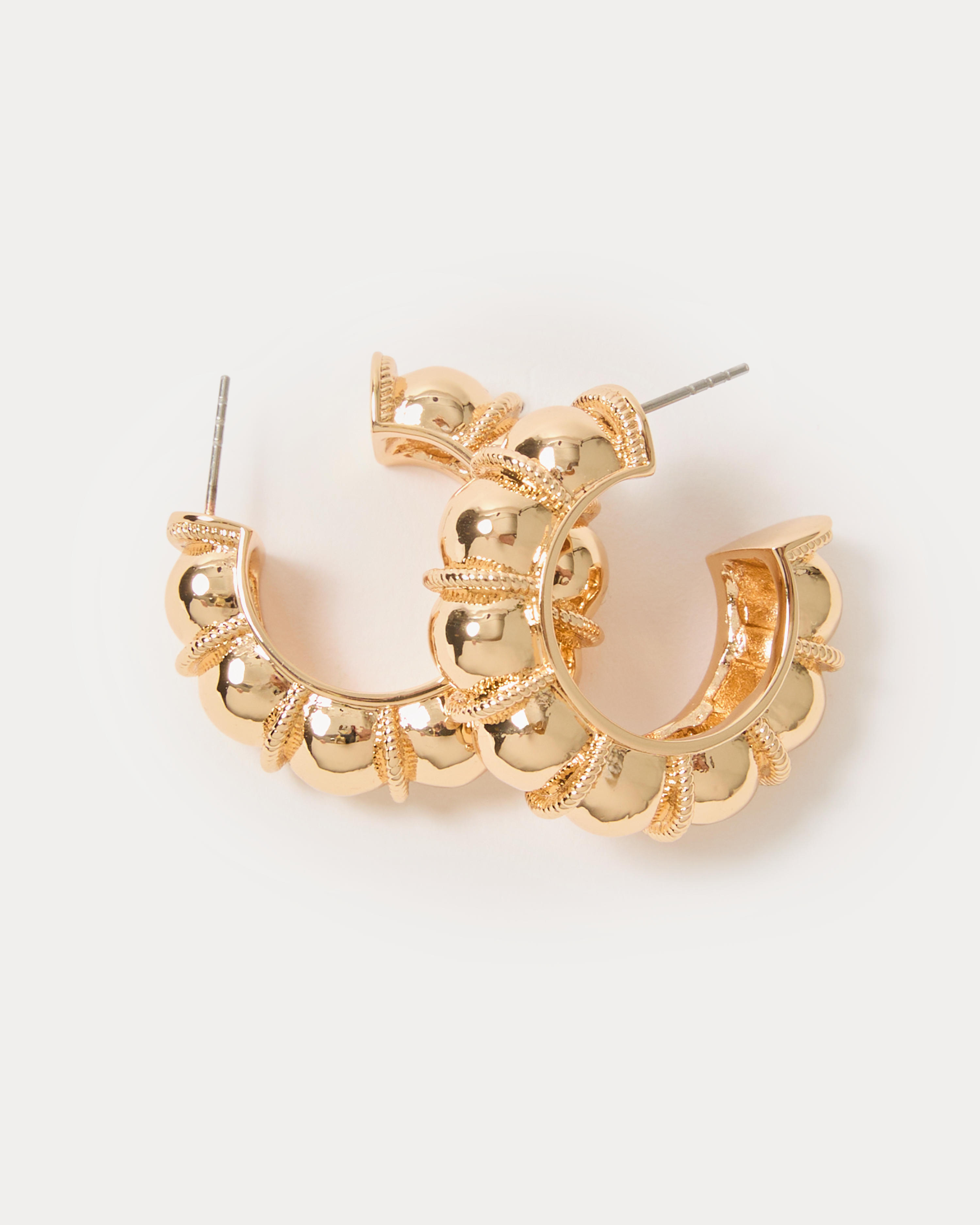 Bright Delight Hoop Earrings