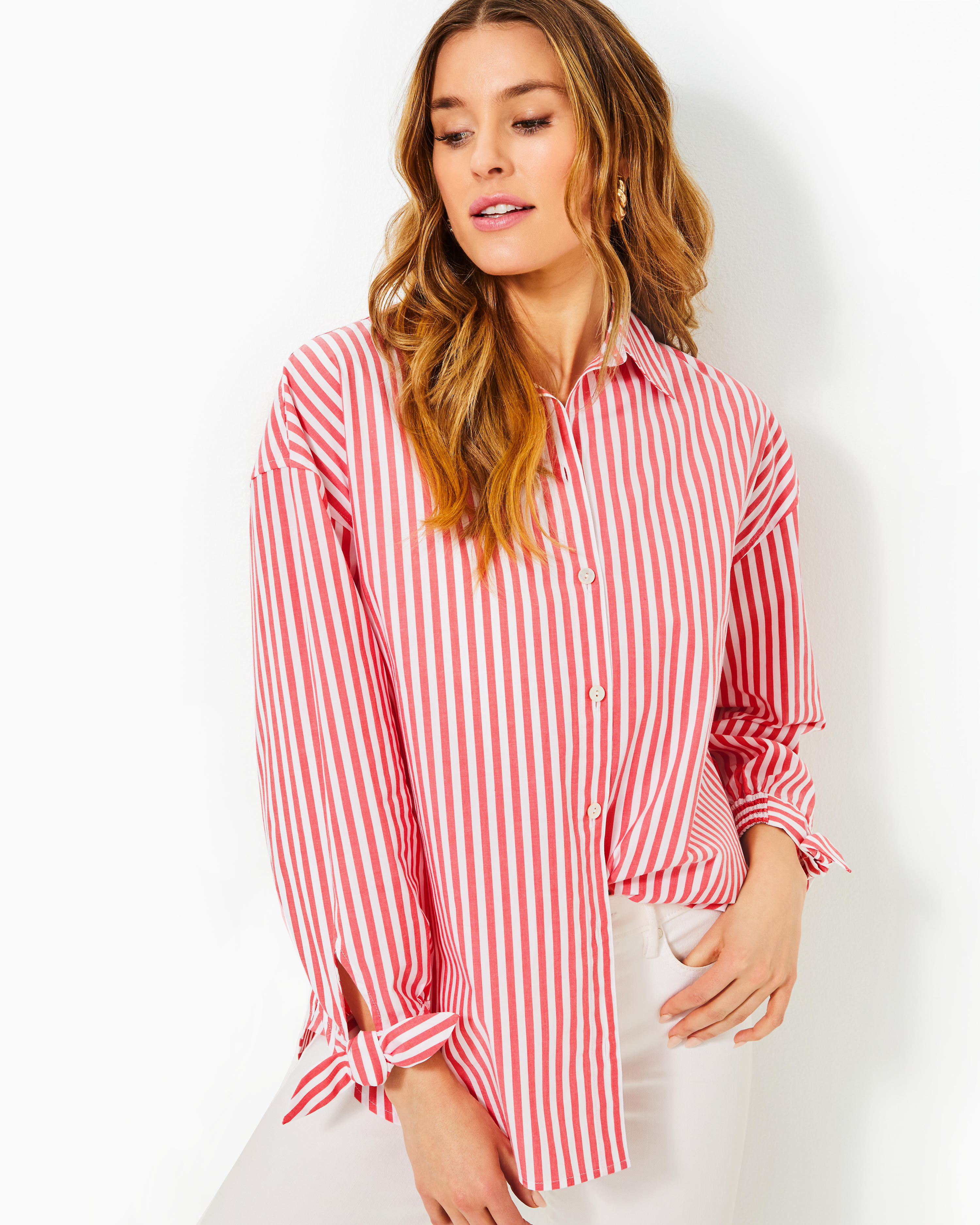 Lesia Relaxed Button Down Shirt