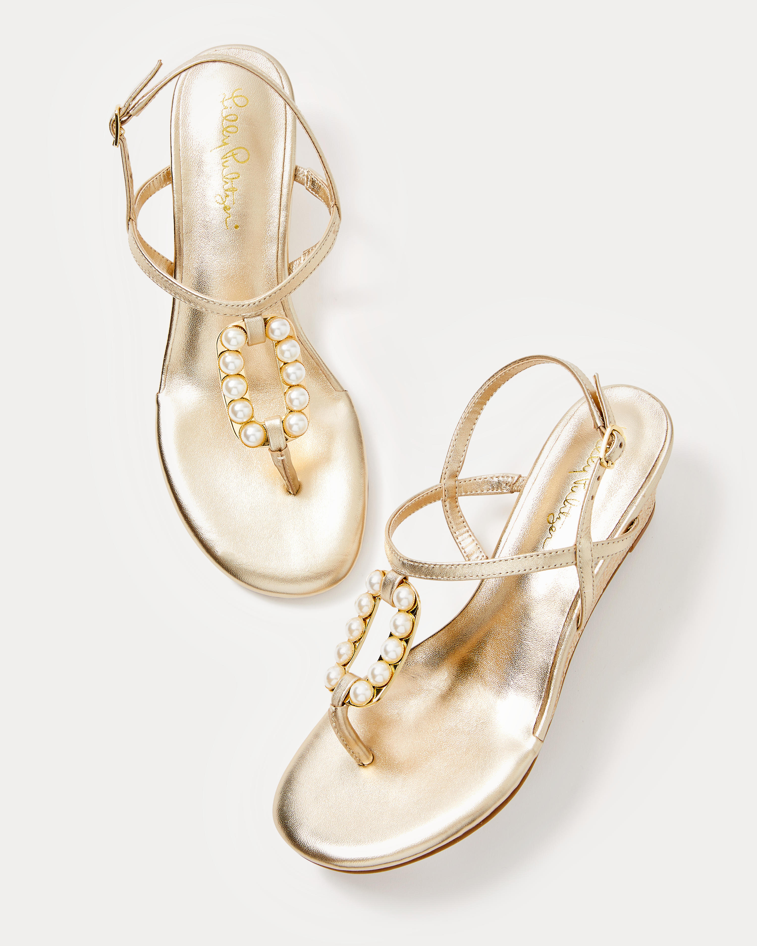 Good As Gold Pearl Wedge
