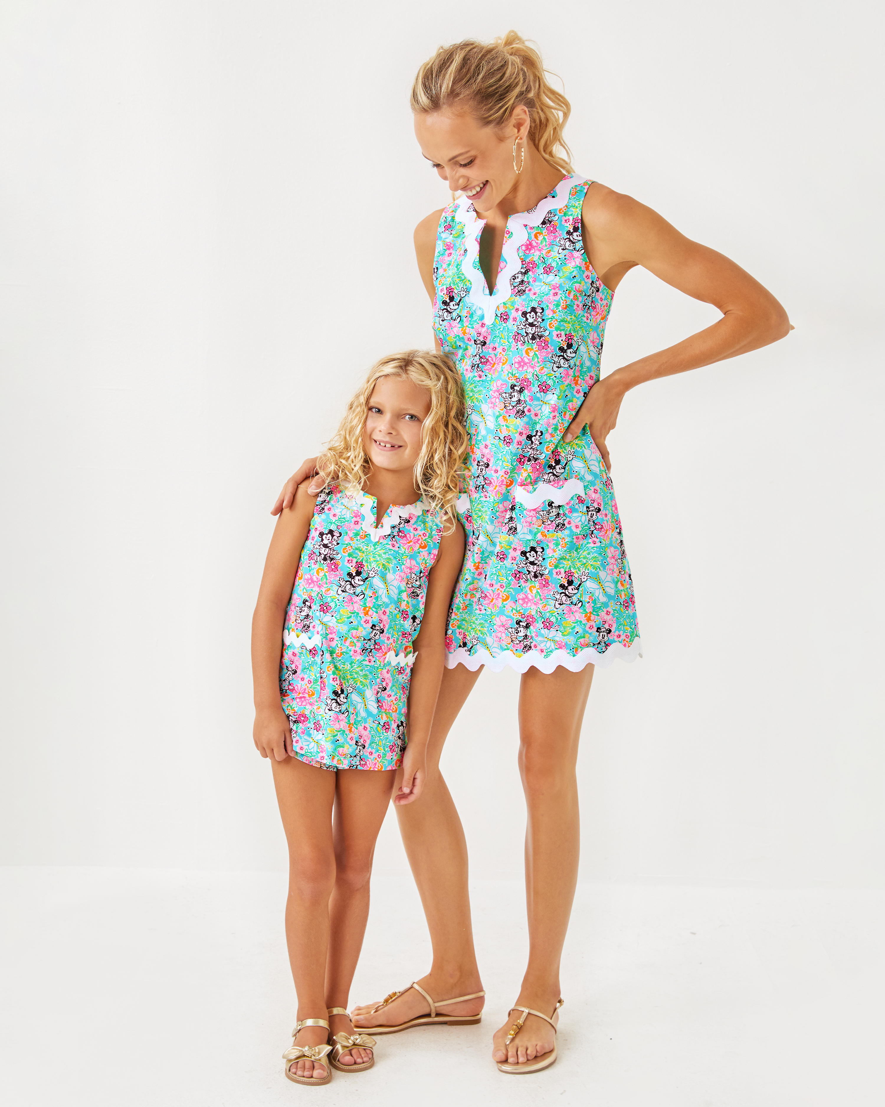 Lilly Hearts Disney Girls Mini Romey Shift Set