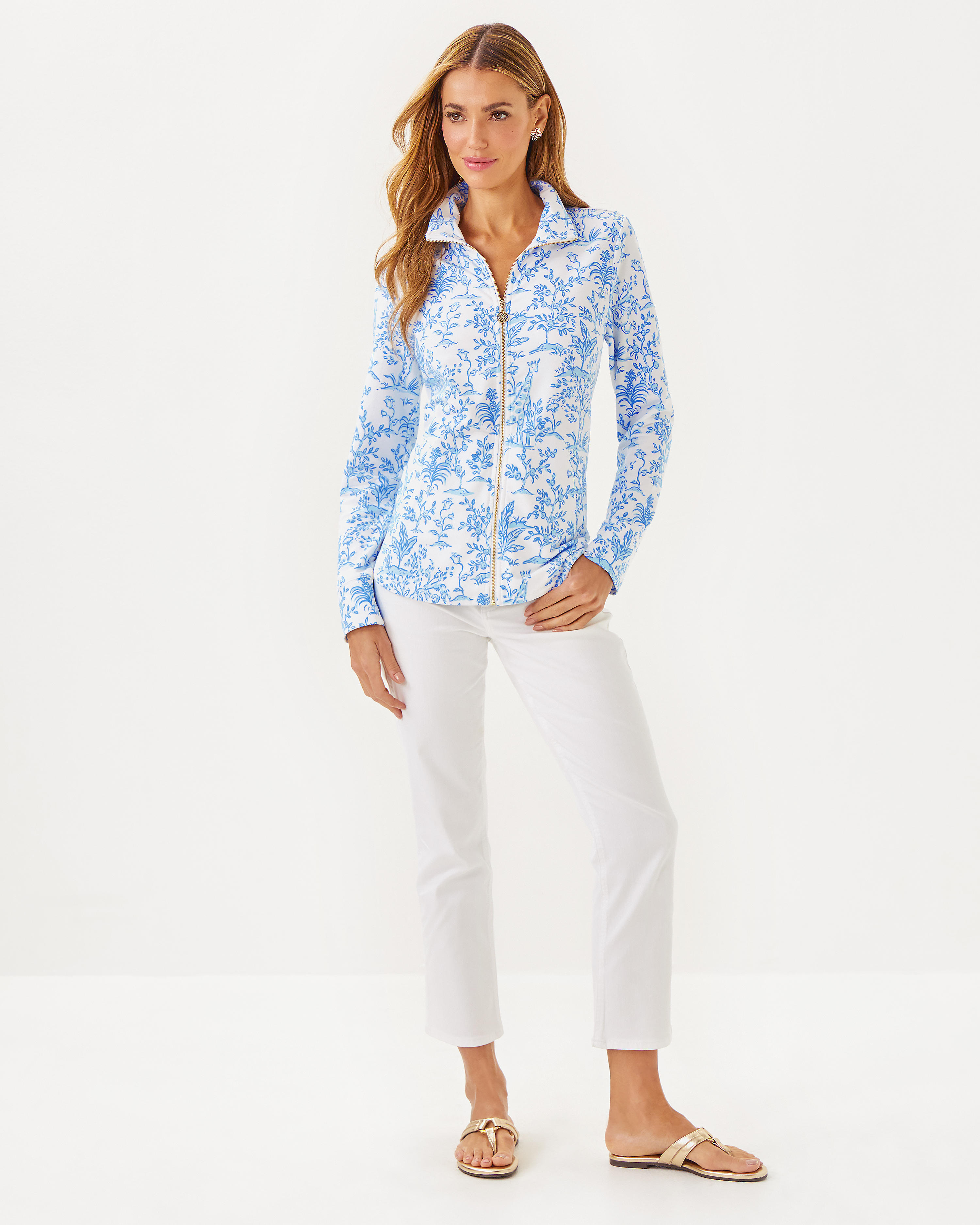 UPF 50+ Leona Zip-Up Jacket