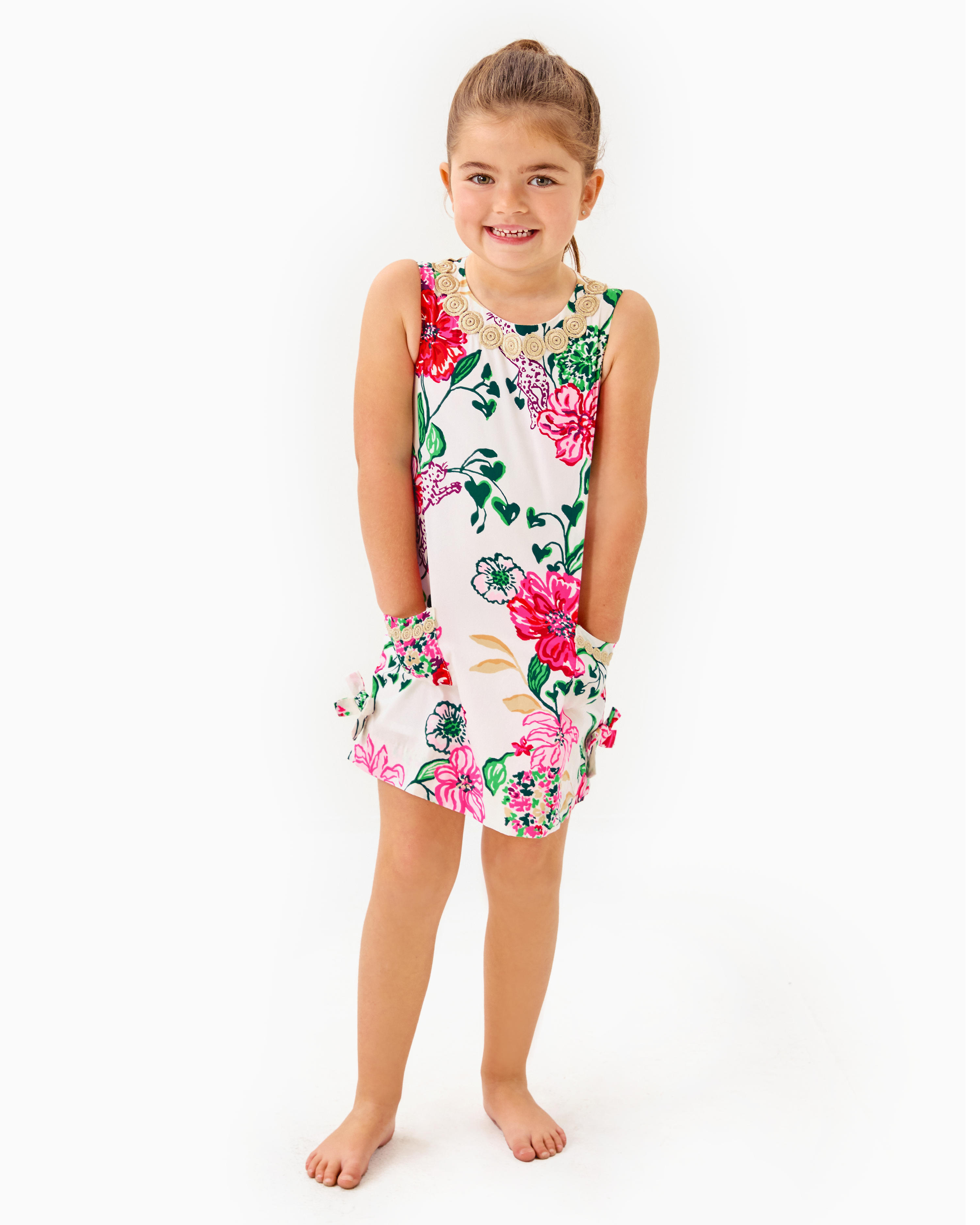 Girls Little Lilly Classic Shift Dress