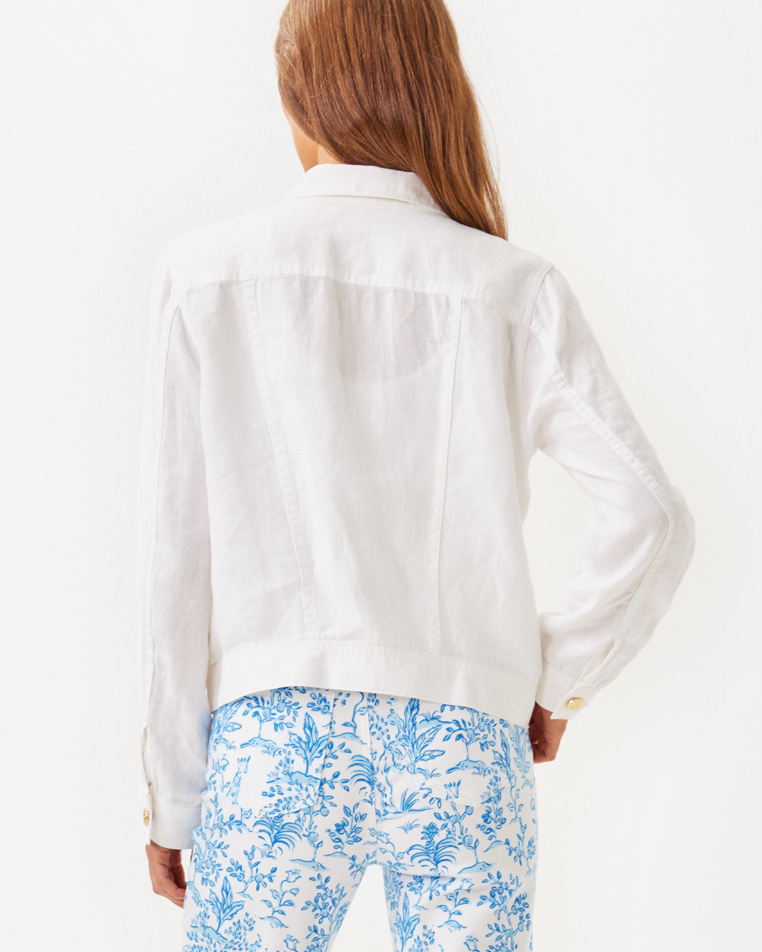 Seaspray Linen Jacket