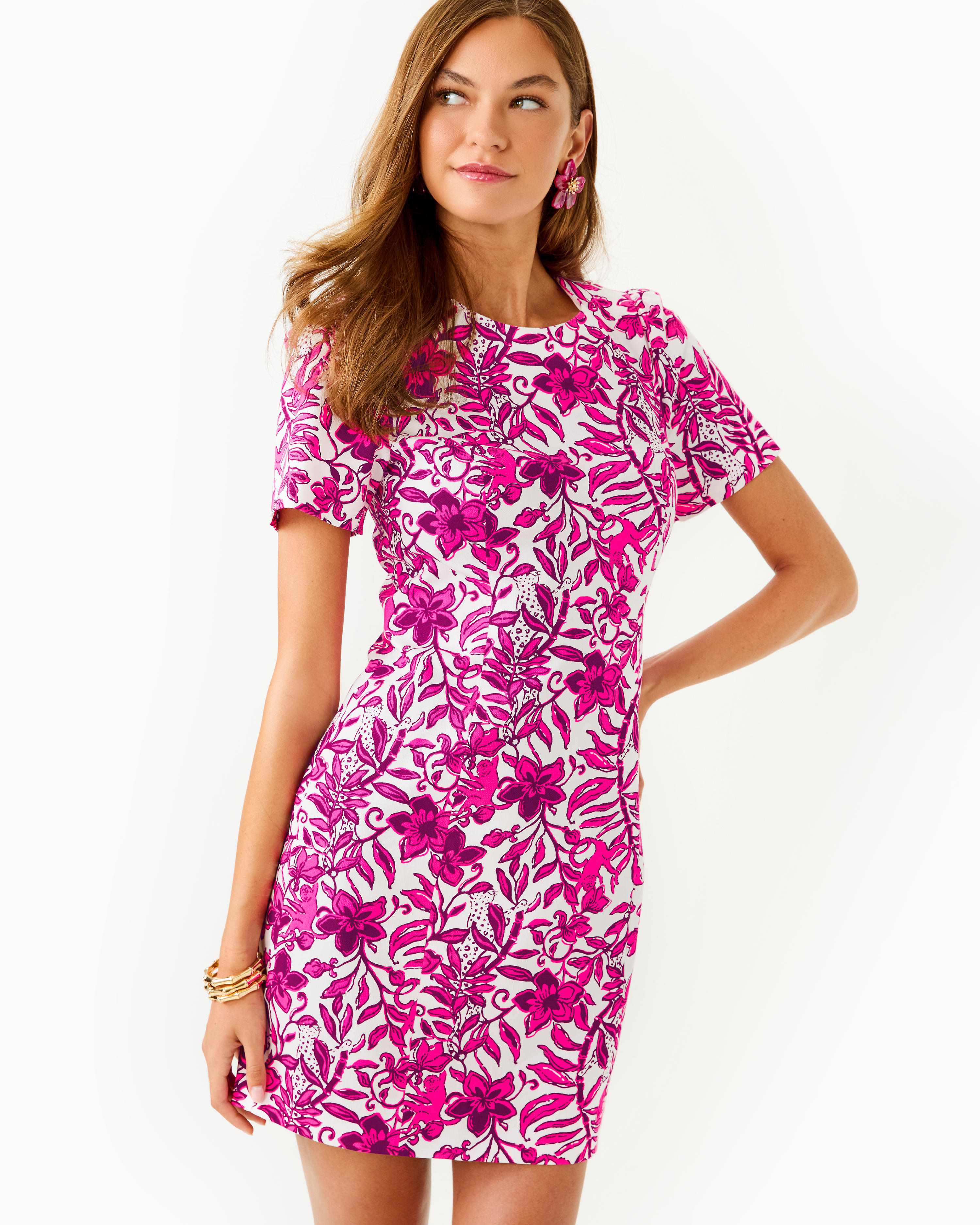 Mila Short Sleeve Shift Dress