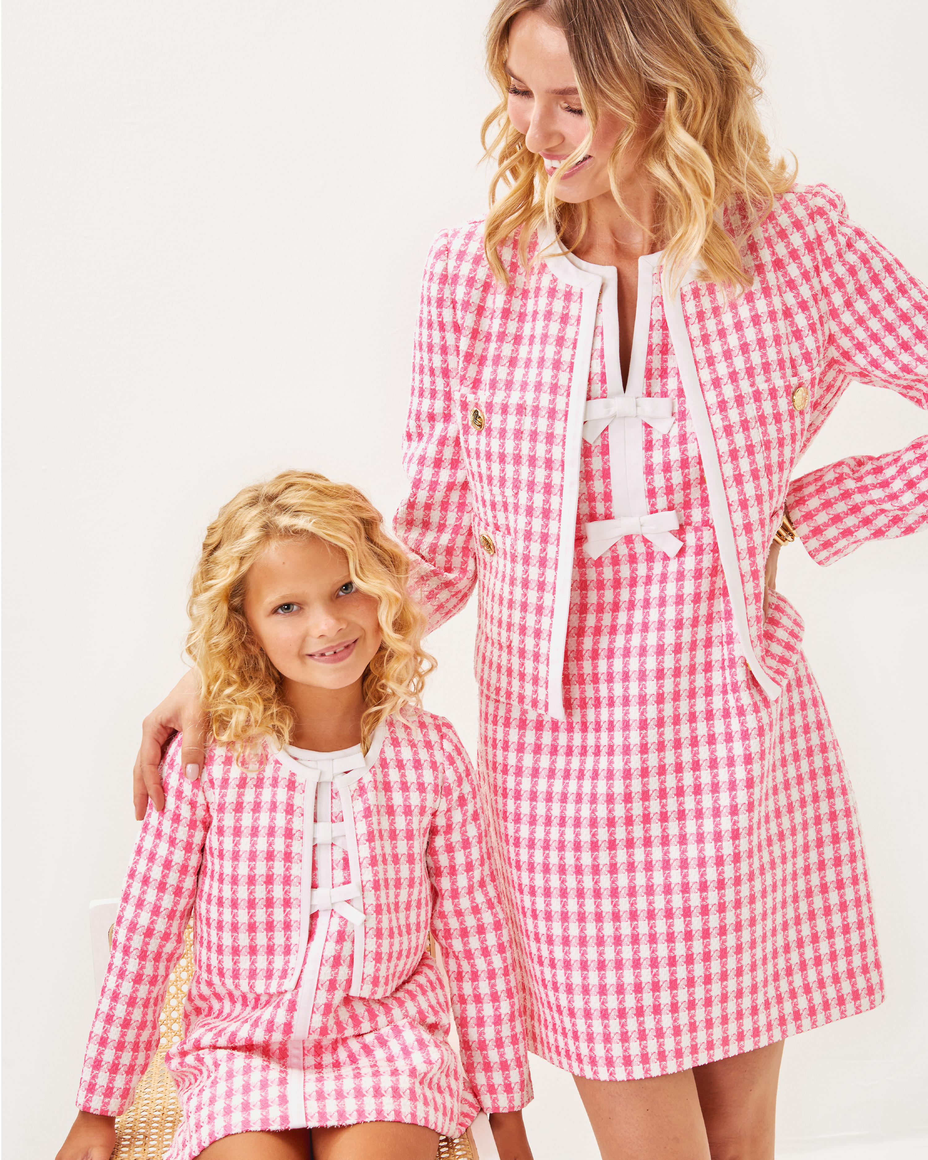 Girls Mini Rohana Boucle Jacket